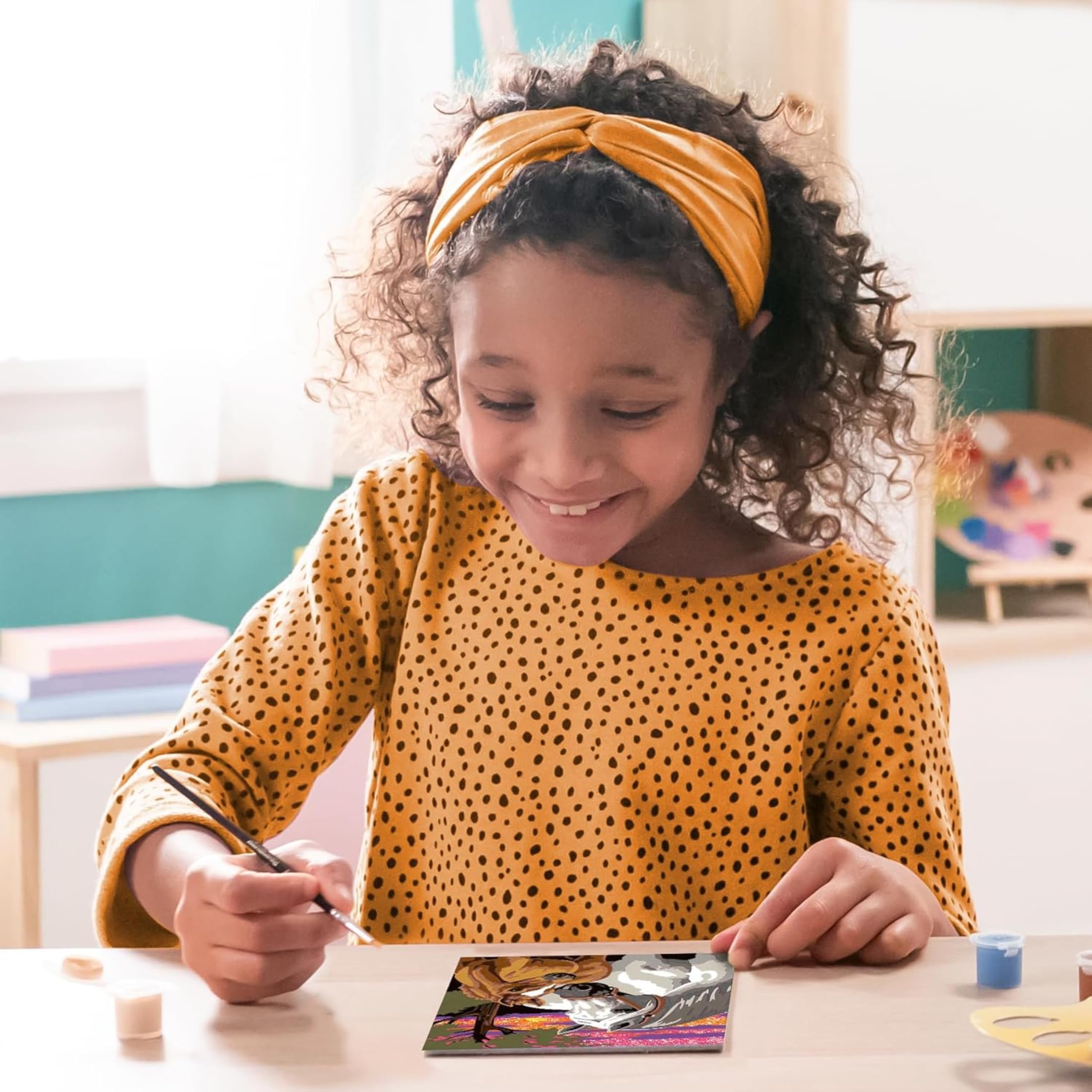 Ravensburger - Creart Serie D: Cavalli Al Tramonto | Dipingere Con I Numeri Bambini 18x24cm | Giochi Creativi Bambina 9 Anni | Giochi Bambini 9 Anni O Più | Creart 9 Anni