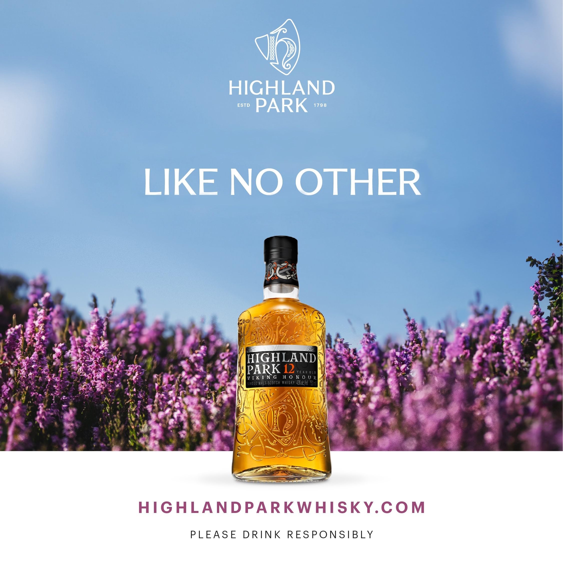 Highland Park 12 Jahre und 18 Jahre Mini | Viking Honour mit Geschenkverpackung | Single Malt Scotch Whisky | vollmundiger, rauchiger Geschmack | mit der Wikinger-Seele | 40 % Vol | 700 ml