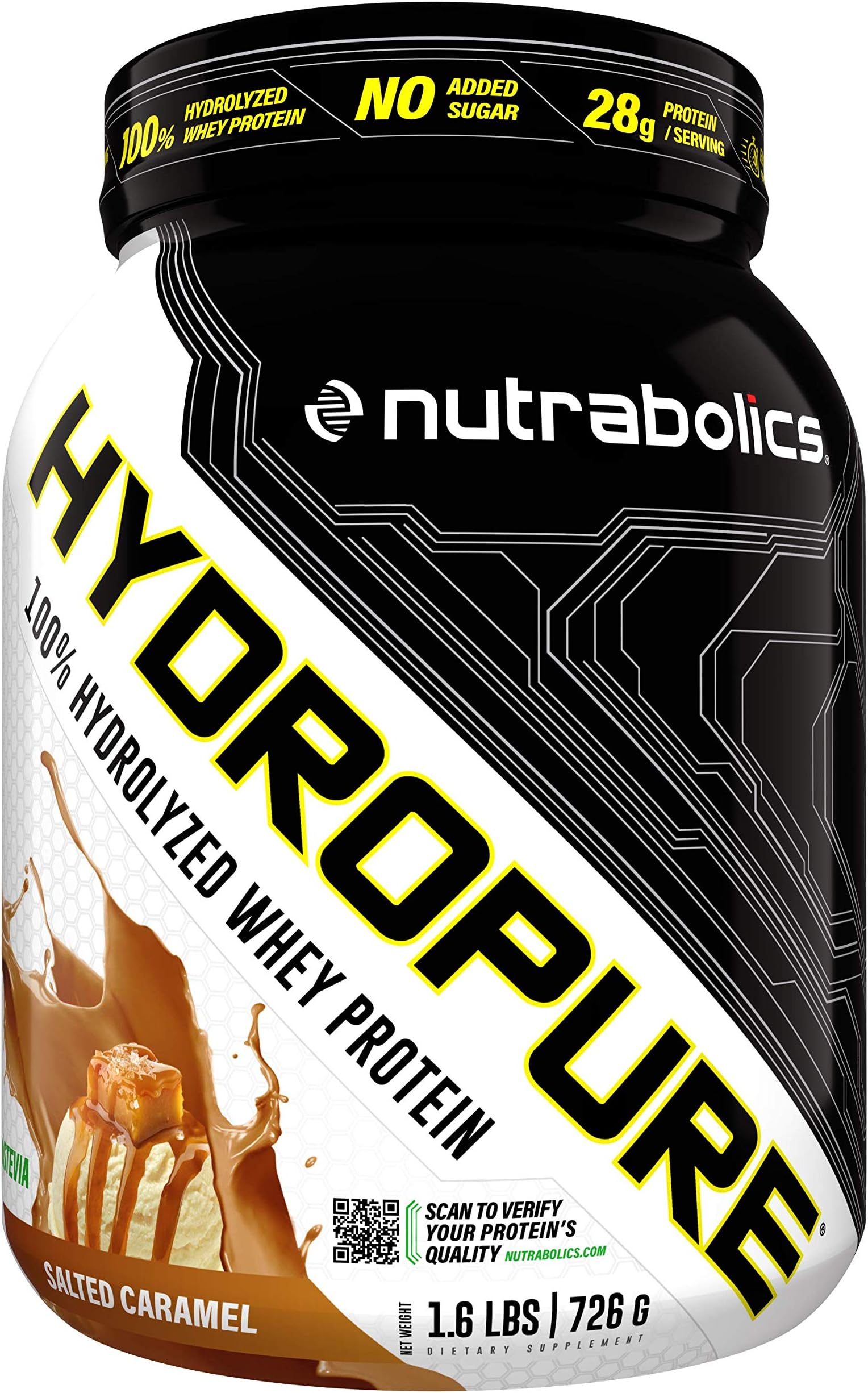 NUTRABOLICS HYDROPURE SALTED CARAMEL 1.6LB : 61413