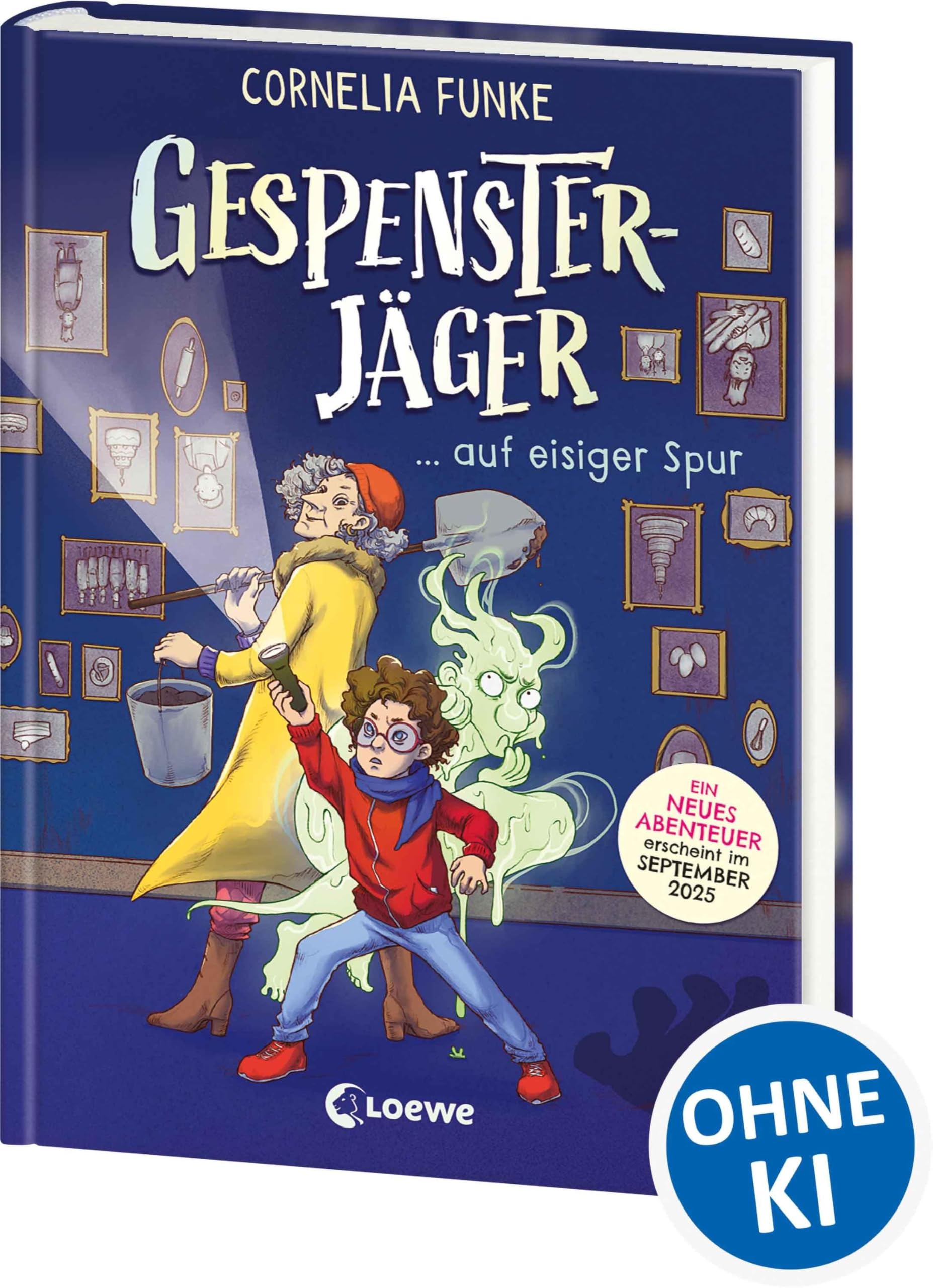 Gespensterjäger auf eisiger Spur (Band 1) - Mit 8 neu illustrierten Farbseiten: Cornelia Funkes Klassiker-Reihe in neuem Look! - Ein Gruselabenteuer mit viel Humor ab 8 Jahren