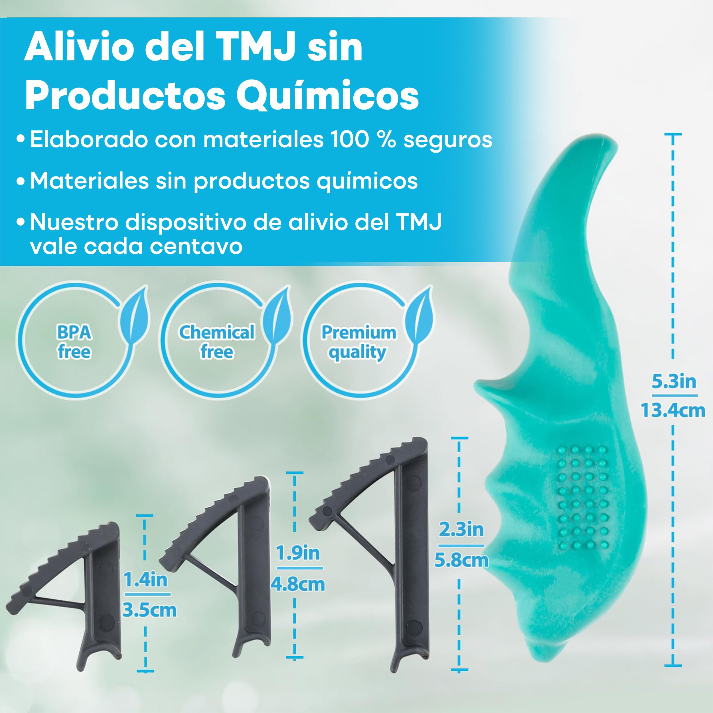 Alivio y masajeador de ATM de Tilcare - El mejor alivio para el dolor de ATM, dolor de mandíbula y bruxismo