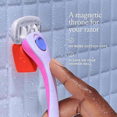 Miniatura 8 de Billie Kit de afeitado para mujer - Maquinilla de afeitar para mujer + 4 repuestos de maquinilla de afeitar de 5 hojas + soporte magnético - DreamPop