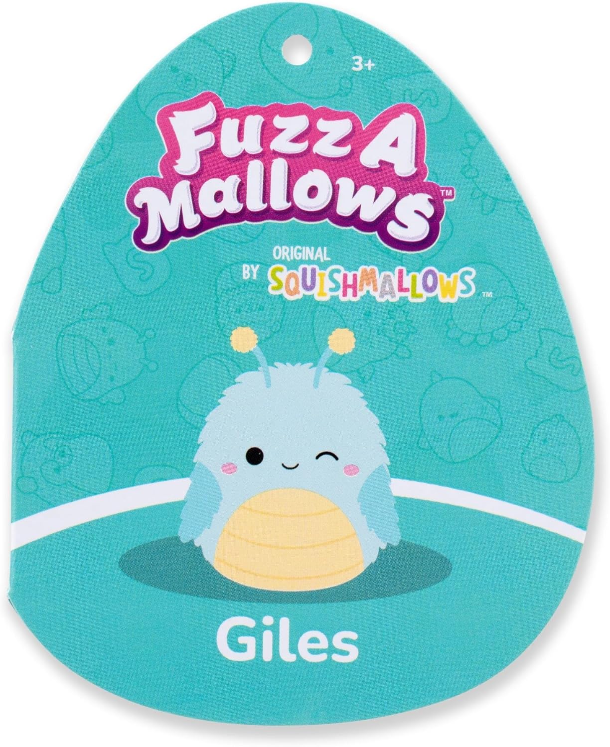 Squishmallows Squishmallow Plush Toy FuzzAMallows Giles the Locust 40 cm Cuddly Toys Original 2024