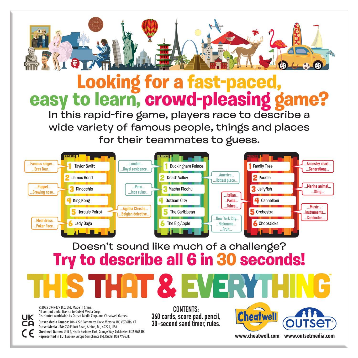 Cheatwell Games This That & Everything Game, 20.5 cm x 20.5 cm x 5.6 cm - Image 2