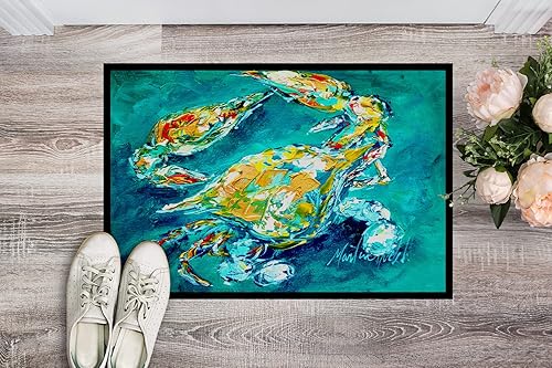 Miniatura 2 de Caroline's Treasures MW1162JMAT by Chance - Tapete para puerta delantera, 24 x 36 pulgadas, tapete para puerta delantera, para interiores