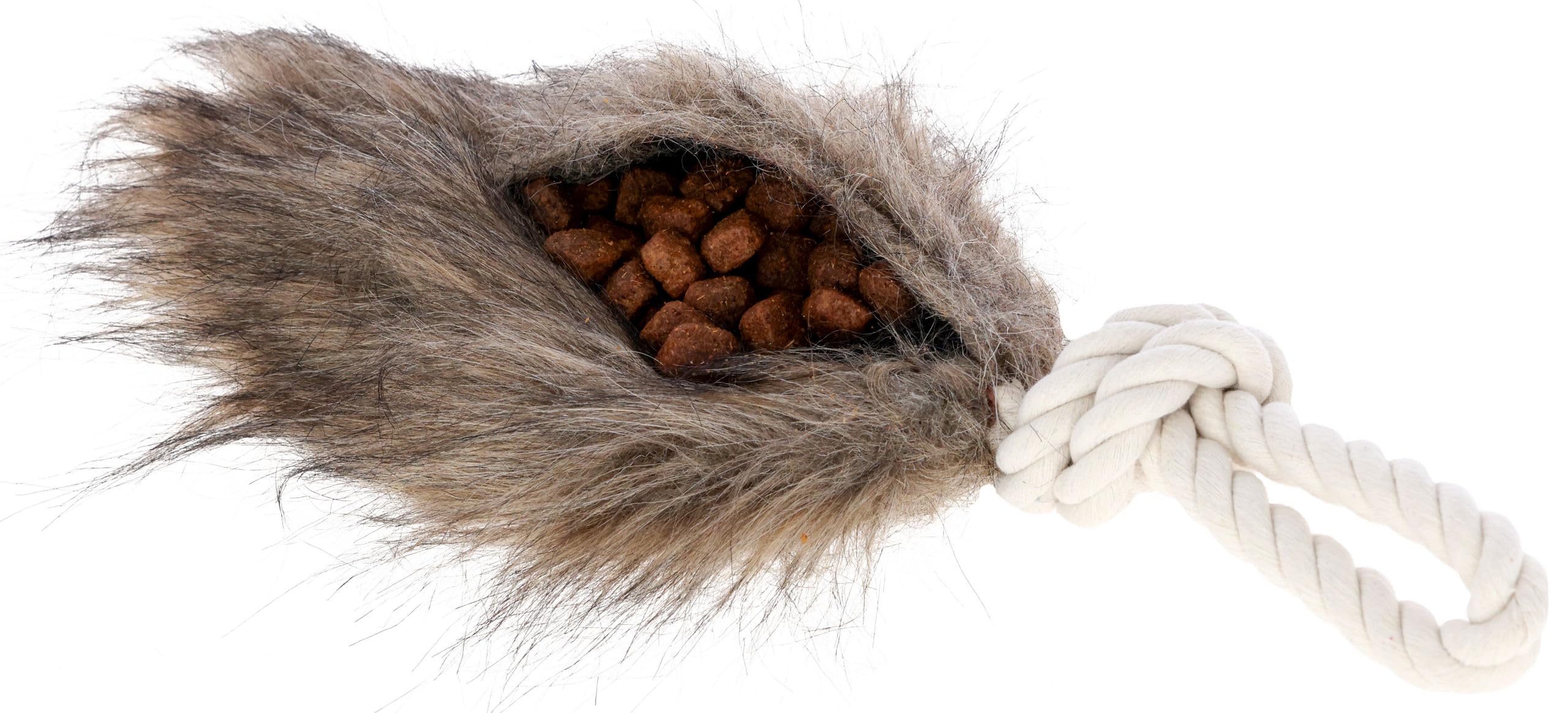 KERBL PET Snack Dummy con cordoncino, 32x11 cm