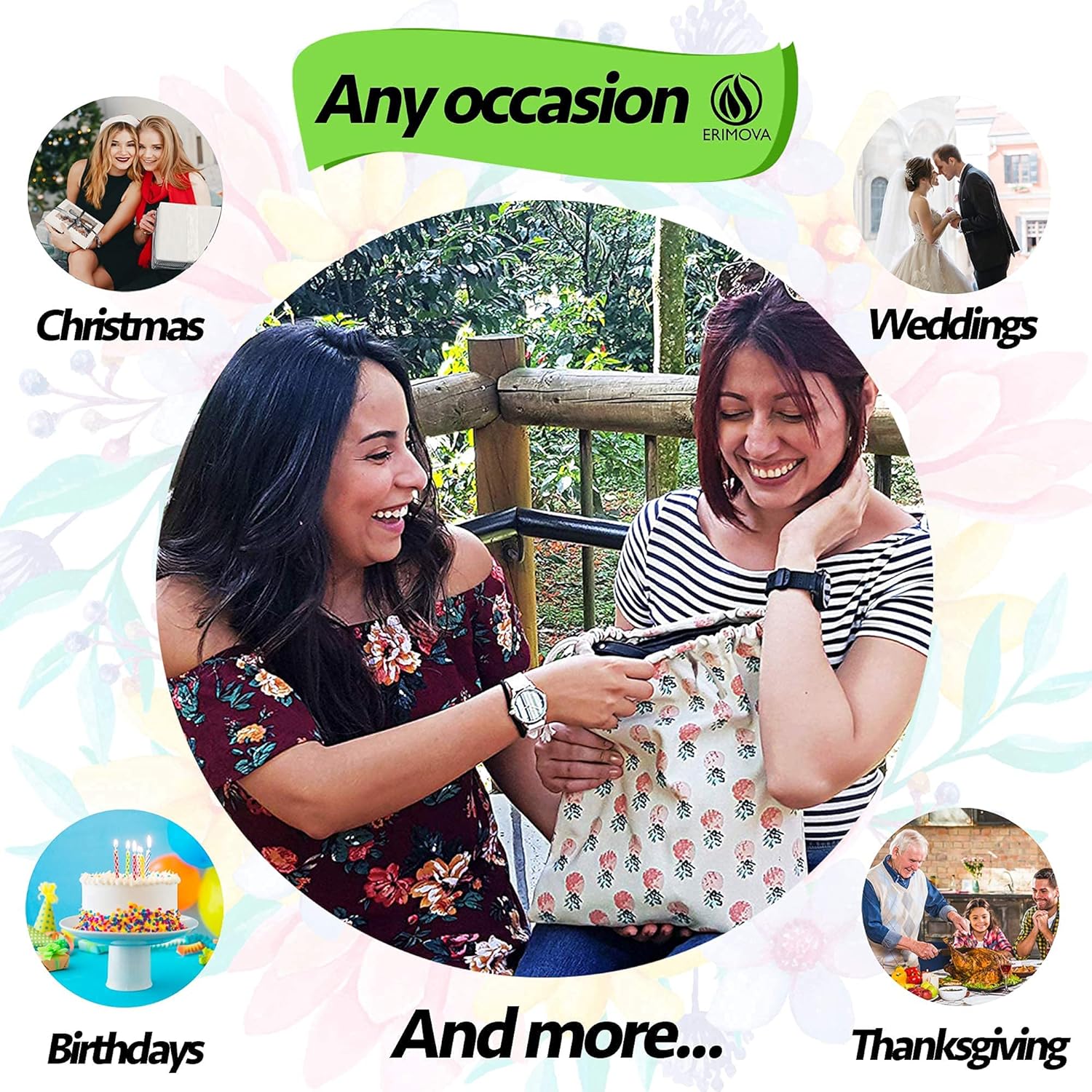 Fеаturеd Prоduсt 12 pcs Christmas gift bags assorted sizes + 15 Gift tags & string. Multipurpose Drawstring gift bags. Reusable - Colorful - Durable Holiday gift bags. 2nd Ed. Suреr Brаndѕ 12 pcs Christmas gift bags assorted sizes + 15 Gift tags & string. Multipurpose Drawstring gift bags. Reusable - Colorful - Durable Holiday gift bags. 2nd Ed.