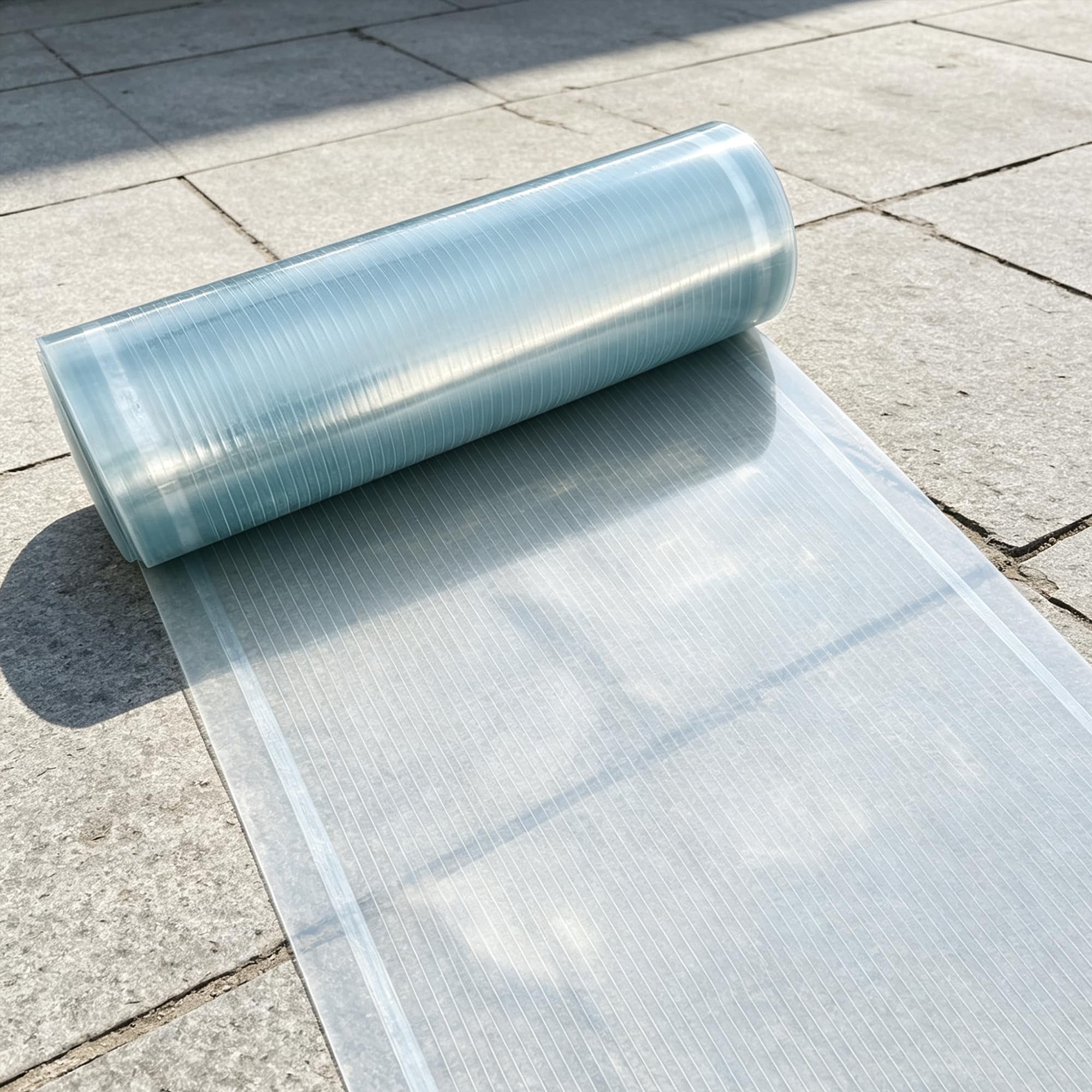 Dachplatten Transparent 150 x 2100 cm Gute Wasserdichtigkeit Transparente Dämmplatten Rollbar Und Flexibel für Gewächshäuser, Restaurants Und Viehställe, 1.2mm