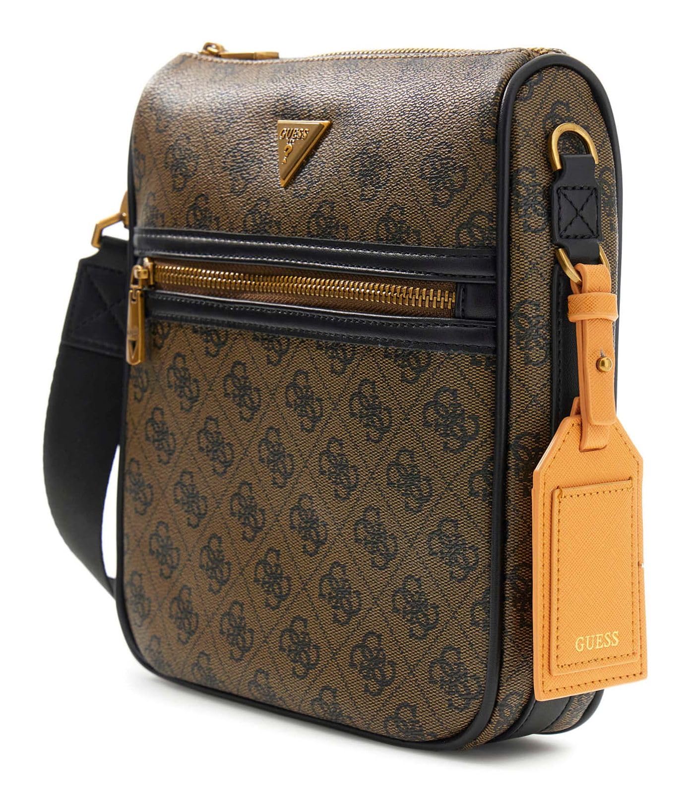 GUESS Milano Crossbody Bag 2 Kawa jasnobrązowa torba na ramię