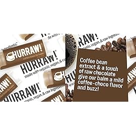 Hurraw! Coffee Bean Lip Balm: Organic, Certified Vegan, Cruelty and Gluten Free. Non-GMO, 100% Natural Ingredients. Bee, Shea, Soy and Palm Free. Made in USA