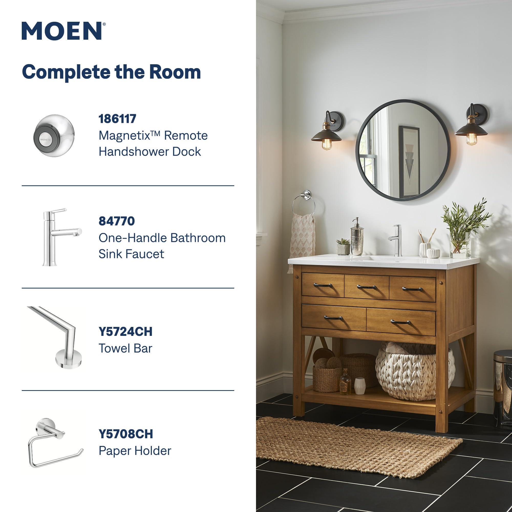 Moen Engage Magnetix 2-in-1 Shower Head & Handshower -9