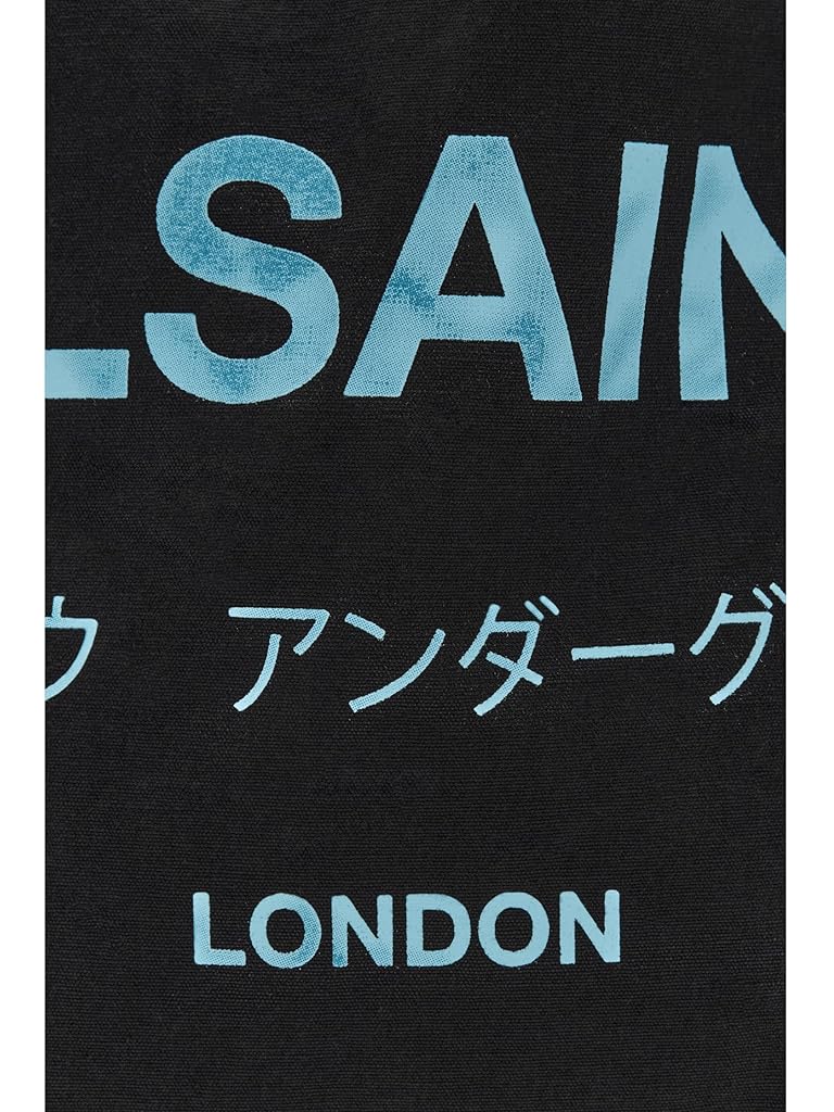 Black AllSaints Underground Tote