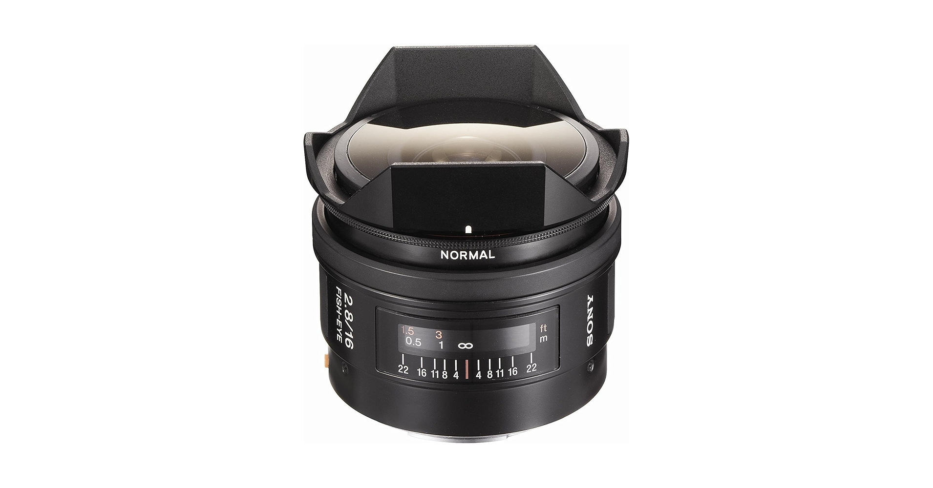 Amazon.com : Sony SAL-16F28 16mm f/2.8 Fisheye Lens for Sony Alpha