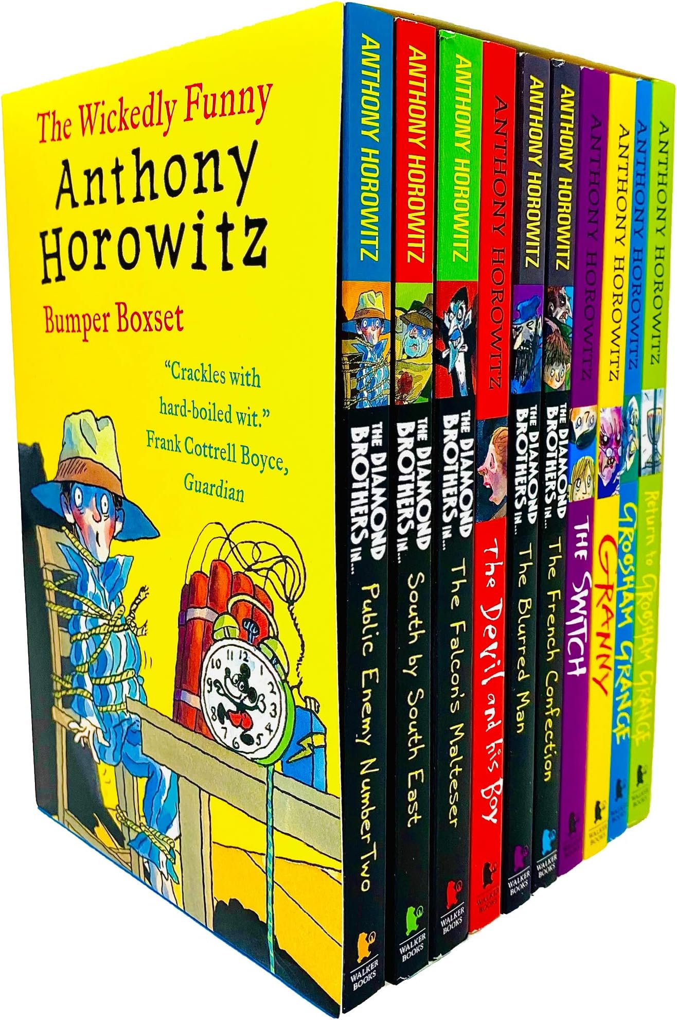 Anthony Horowitz The Wickedly Funny Bumper 10 Books Collection Boxset