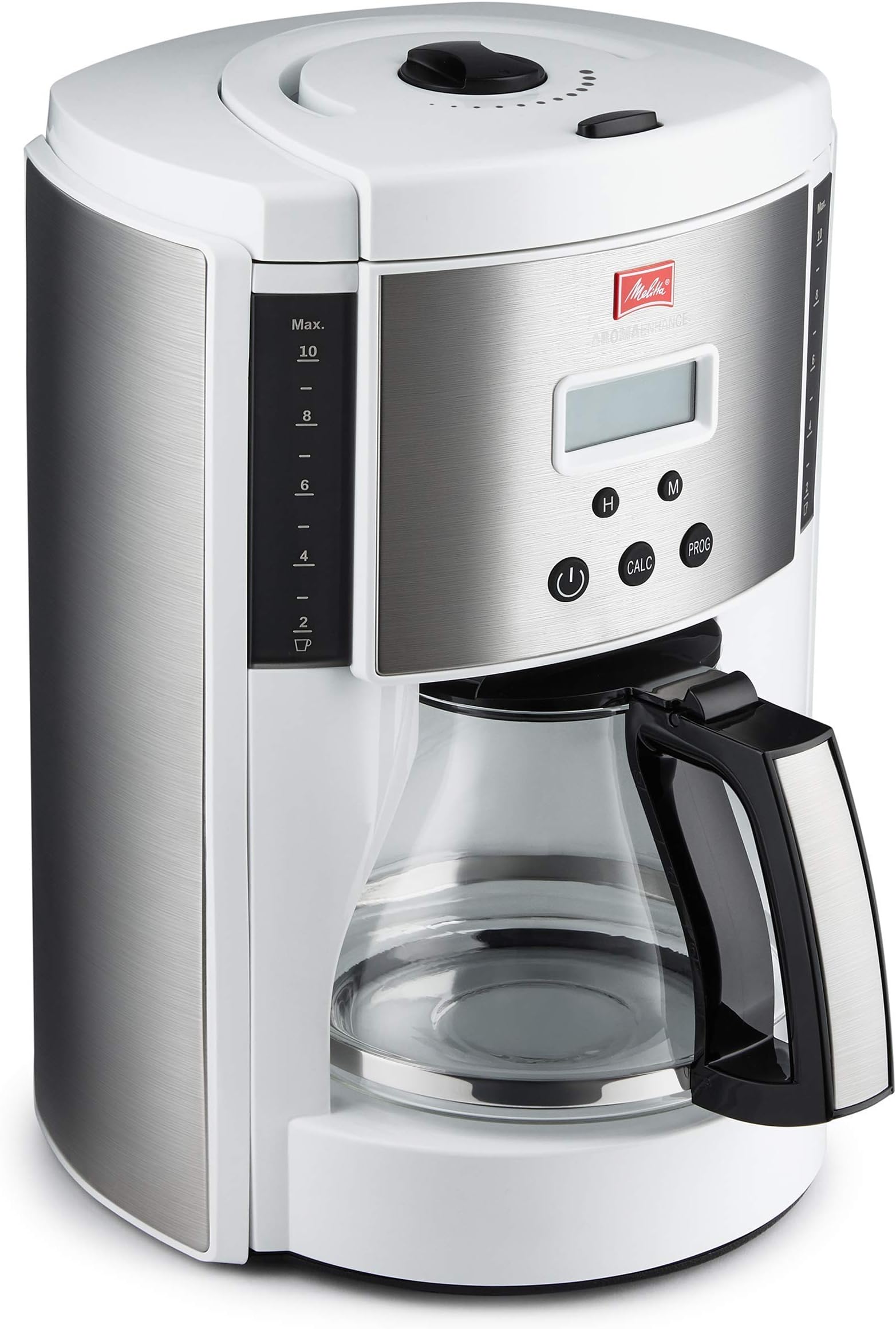 Melitta Aroma Tocco Glass Drip Coffee Maker Programmable