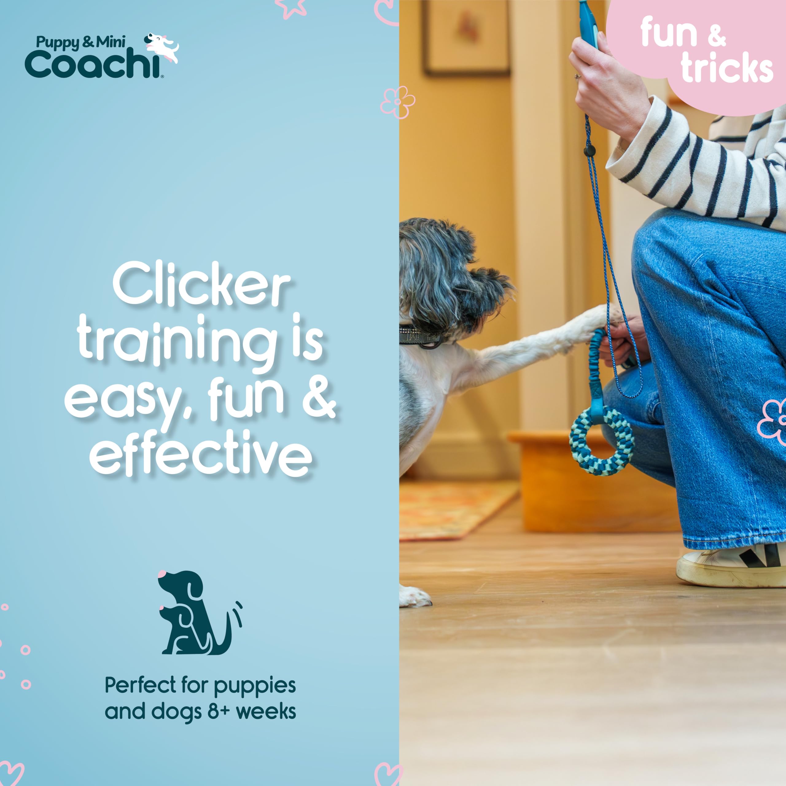 Coachi Puppy & Mini Whizzclick, 2-in-1 Combined Clicker and Whistle - Image 3