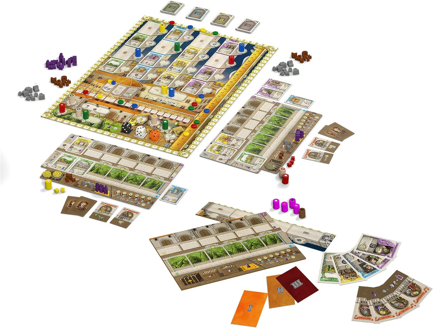 Lorenzo Il Magnifico Board Game 2nd Edition - Strategy Game for Teens and Adults, Fun for Family Game Night, Ages 12+, 2-5 Players, 90 Minute Playtime, Made by Cranio Creations