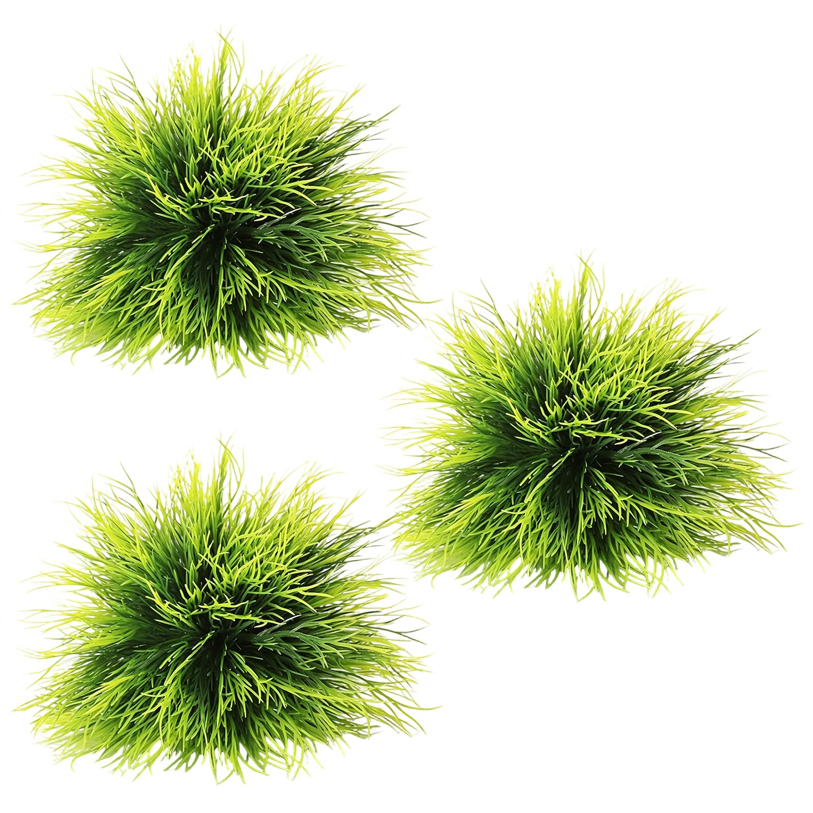 JBLJDWD 3PCS Aquarium Plants, Fish Tank Plants, Fish Tank Decorations, Artificial Aquarium Plants, Aquarium Decoration Set for Home Fish Tank Ornament Accessories