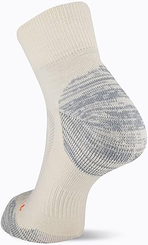 Miniatura 3 de Merrell Men's and Women's Zoned Cushioned Wool Hiking Ankle Socks-Breathable Arch Support