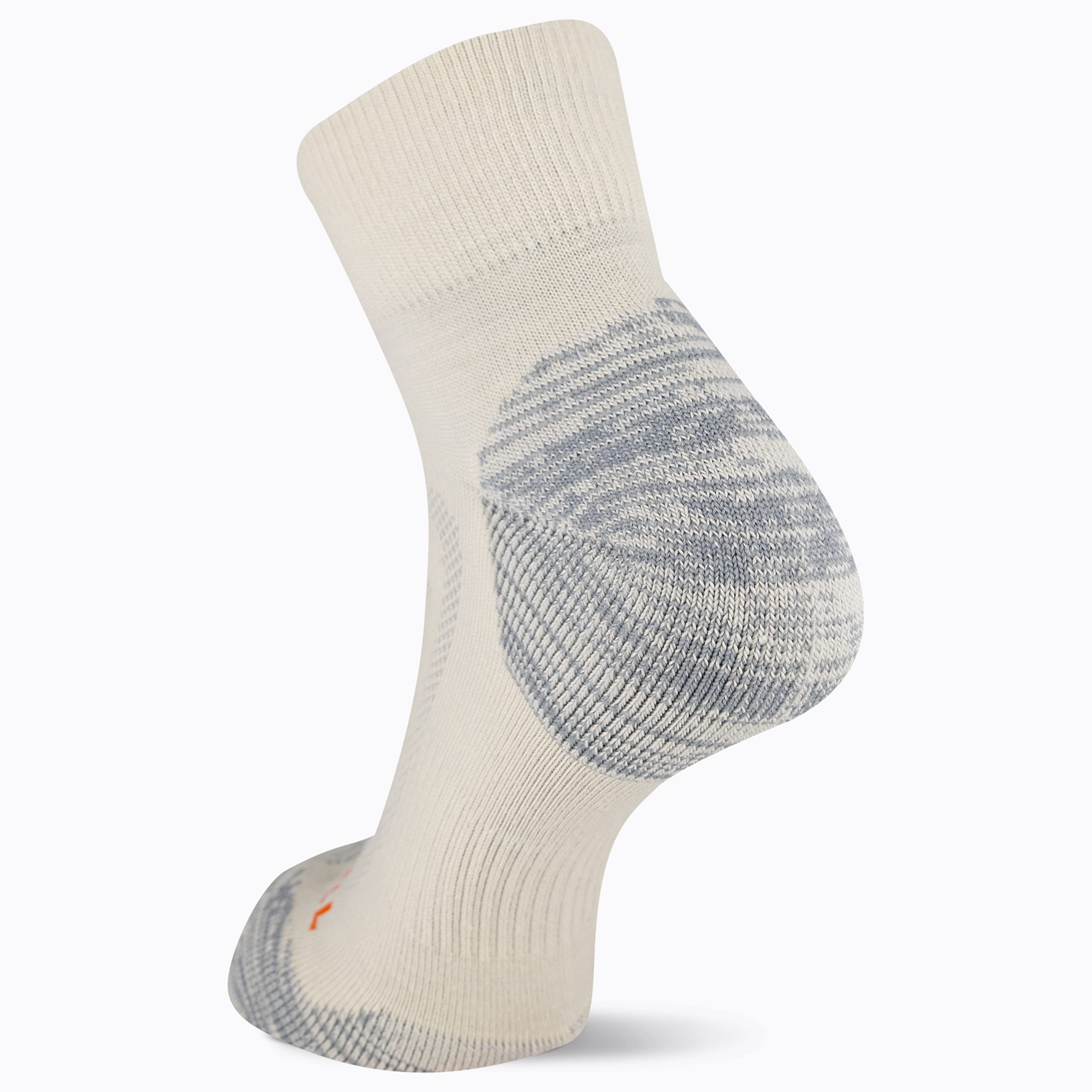 Merrell Calcetines Acolchados de Lana Para Hombre Y Mujer, 1 Par, Soporte de Arco Transpirable Calcetines de lana merino para senderismo Unisex adulto