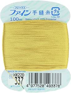 Amazon.co.jp: Fujix Fine #40 Hand Sewing Thread, 328.1 ft (100 m), col ...