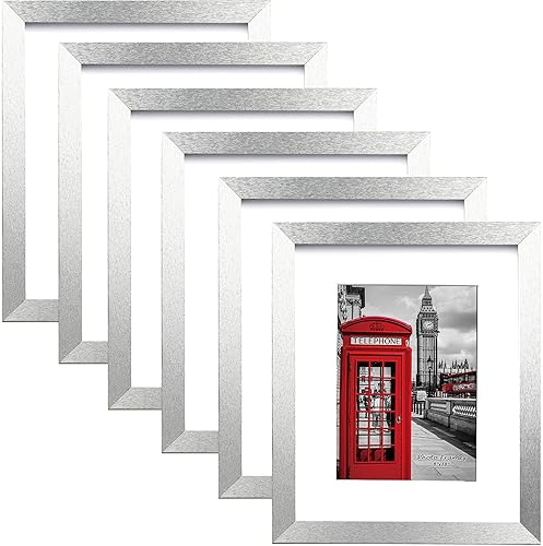 PEALSN Portarretratos de 3.5 x 5 pulgadas, hecho de cristal real, capacidad para tres fotos de 3.5 x 5 pulgadas simultáneamente, exhibe y decora con