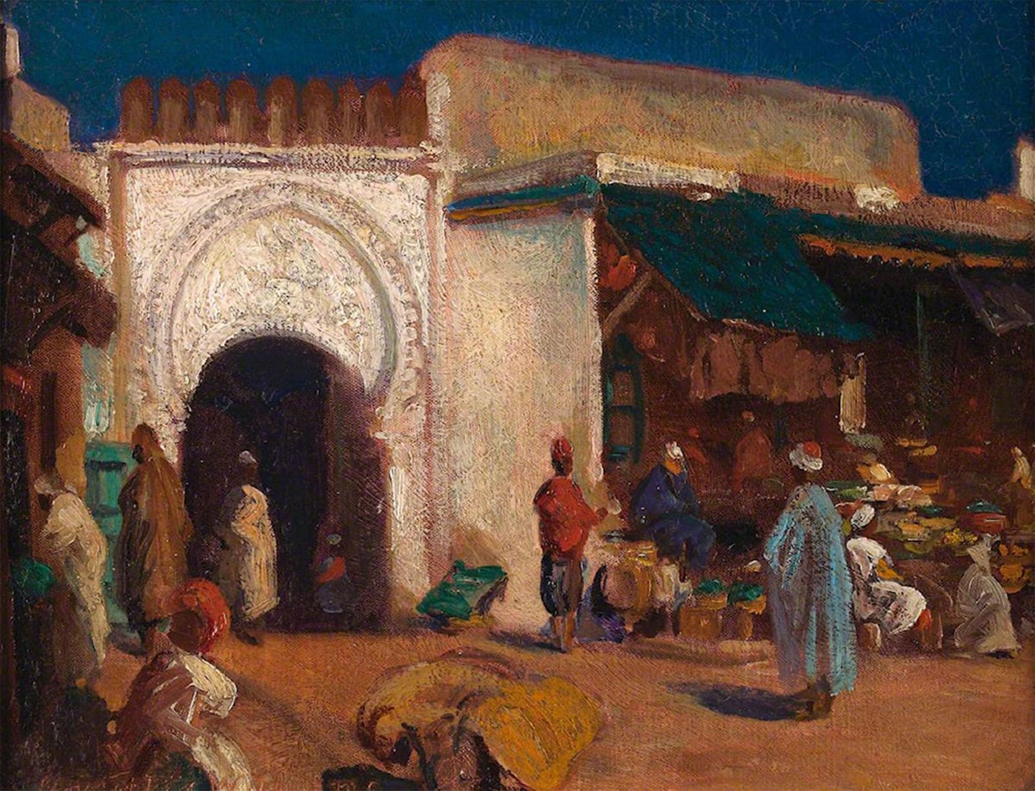 Reproduction d'art Christopher Williams Tanger impression sur toile de qualité musée en 60x90 cm - 5
