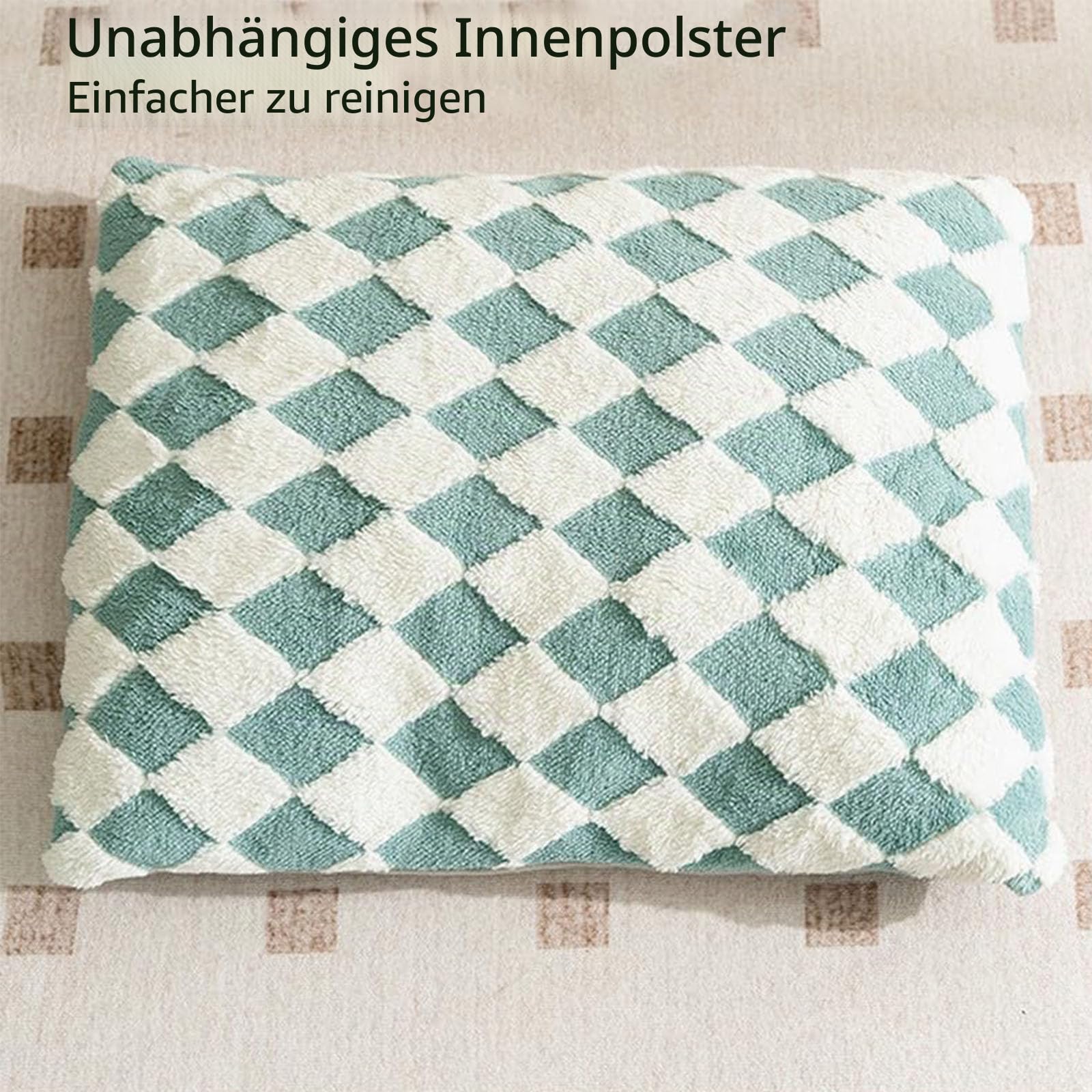 Cozy Dog House Bed Gemütliches Hundehaus Cozy House Dog Bed hundehöhle Indoor höhle Hund Hunde höhlenbett hundehaus für drinnen (grau,XXL)