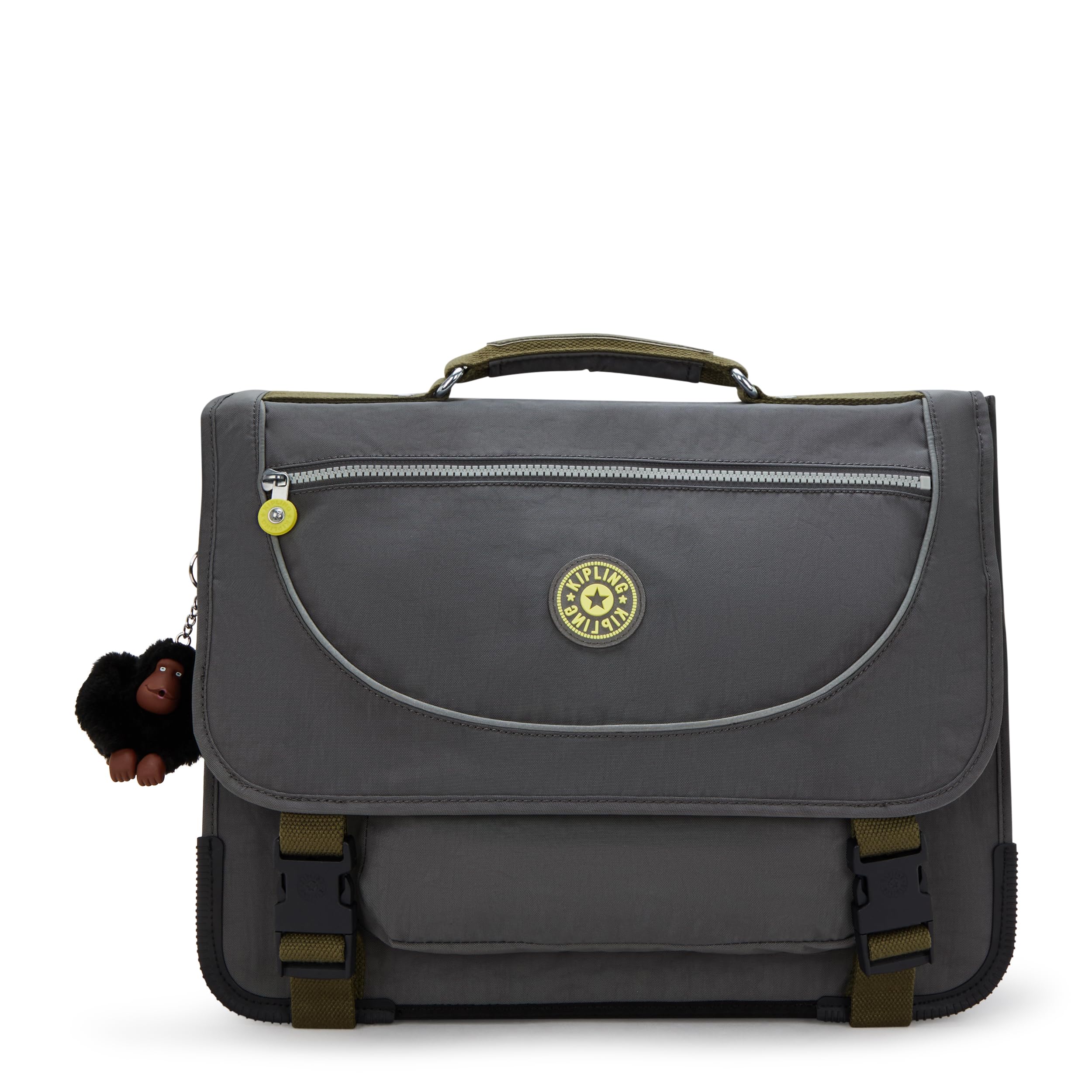 Kipling PREPPY Medium schoolbag, Back to Grey (Grey)