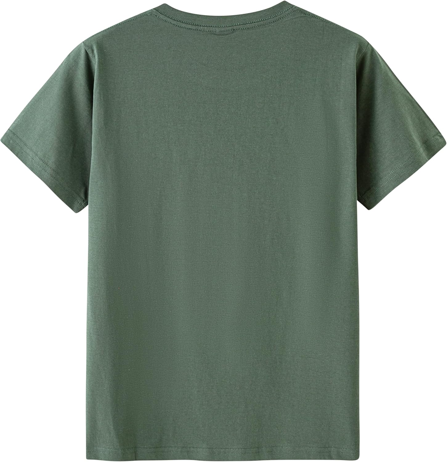 Cotton T Shirt for Men/Women Short Sleeve Crewneck Summer Tops... - view 1