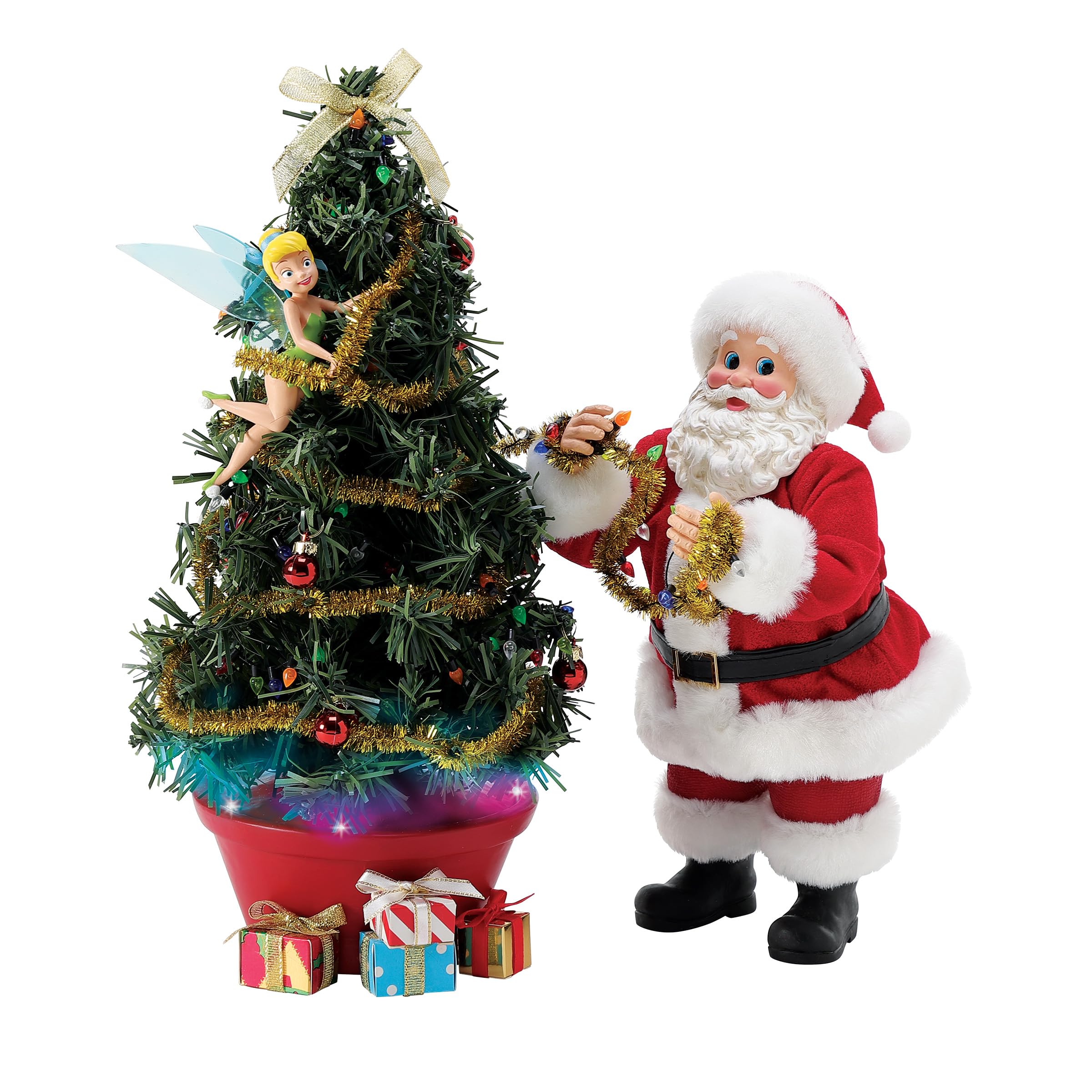 【新品未使用】サンタズ リトル ヘルパートナカイロビーシークレット Amazon.com: Department 56 Possible Dreams Disney Tinker Bell and