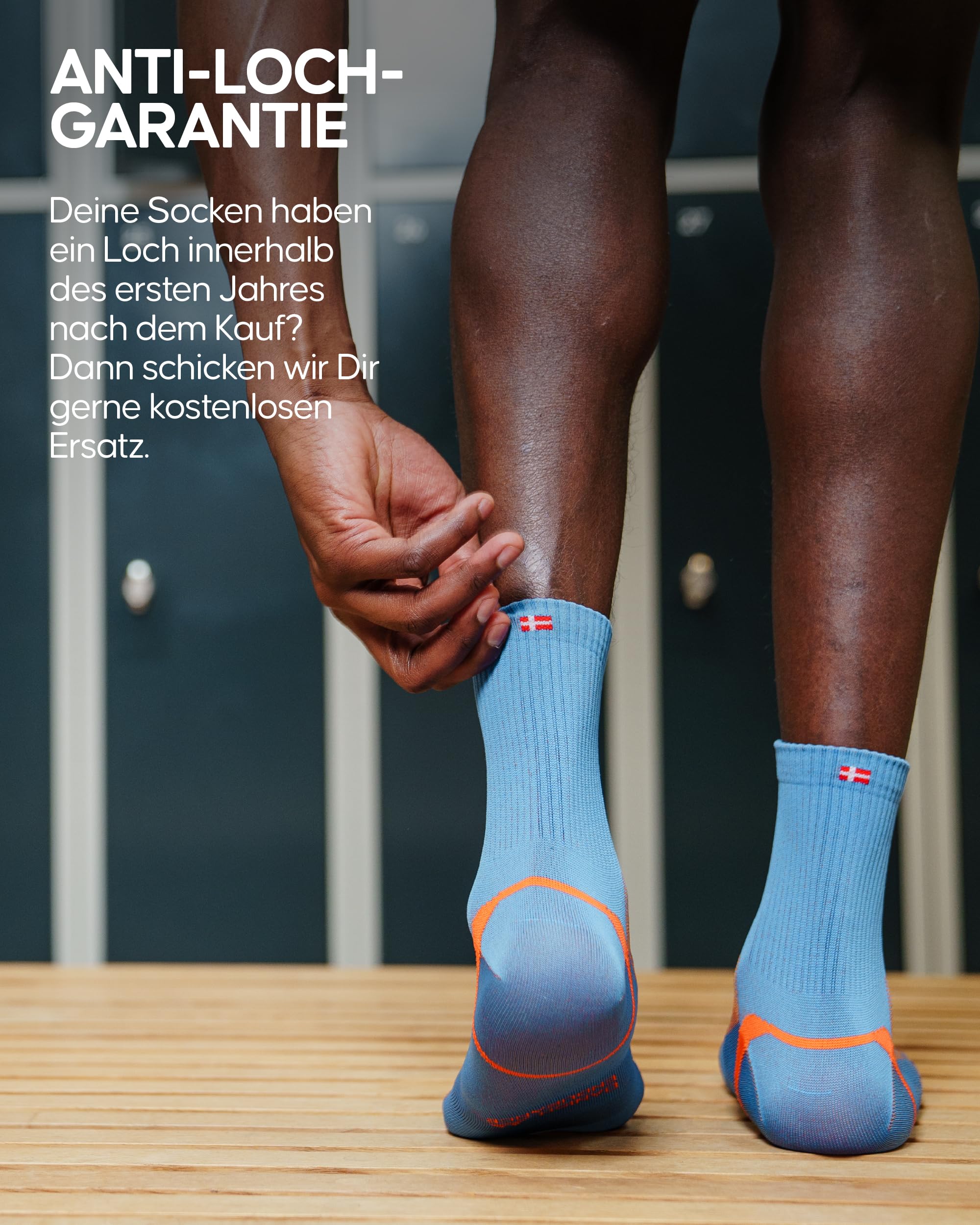 DANISH ENDURANCE Quarter Pro Sportsocken, Halbhohe Trainingssocken, Funktionssocken, Schweißableitend & Atmungsaktiv, Damen & Herren, 3 & 5 Paar
