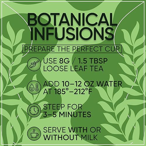 Miniatura 3 de Té orgánico de hojas sueltas verde jazmín  Té verde chino fragante perfumado con flores de jazmín  Orgánico USDA  Bolsa a granel de 1 libra  Floral