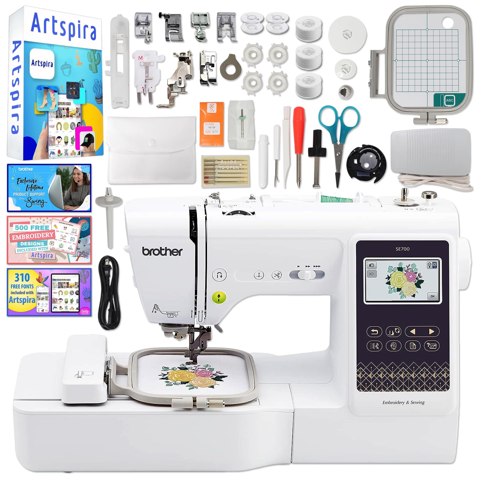 Brother SE700 Combo Embroidery & Sewing Machine