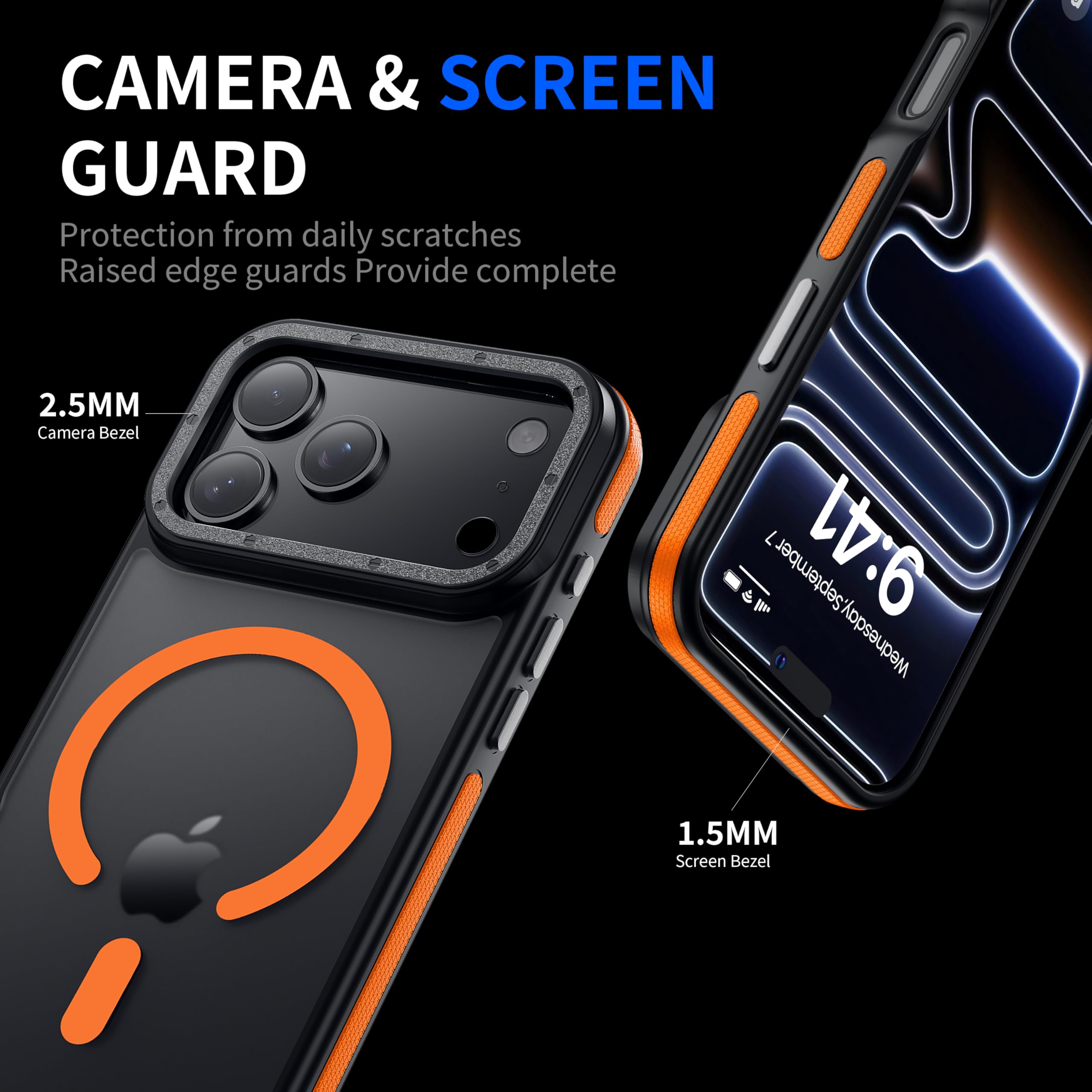 Amazon.com: Yzoiko for iPhone 17 Pro Max case with Camera Lens