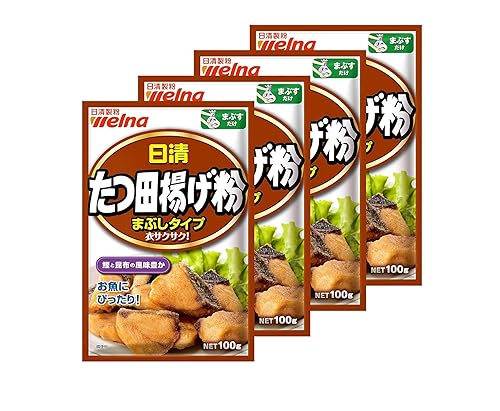 日清製粉ウェルナ たつ田揚げ粉 まぶしタイプ 100g×4個