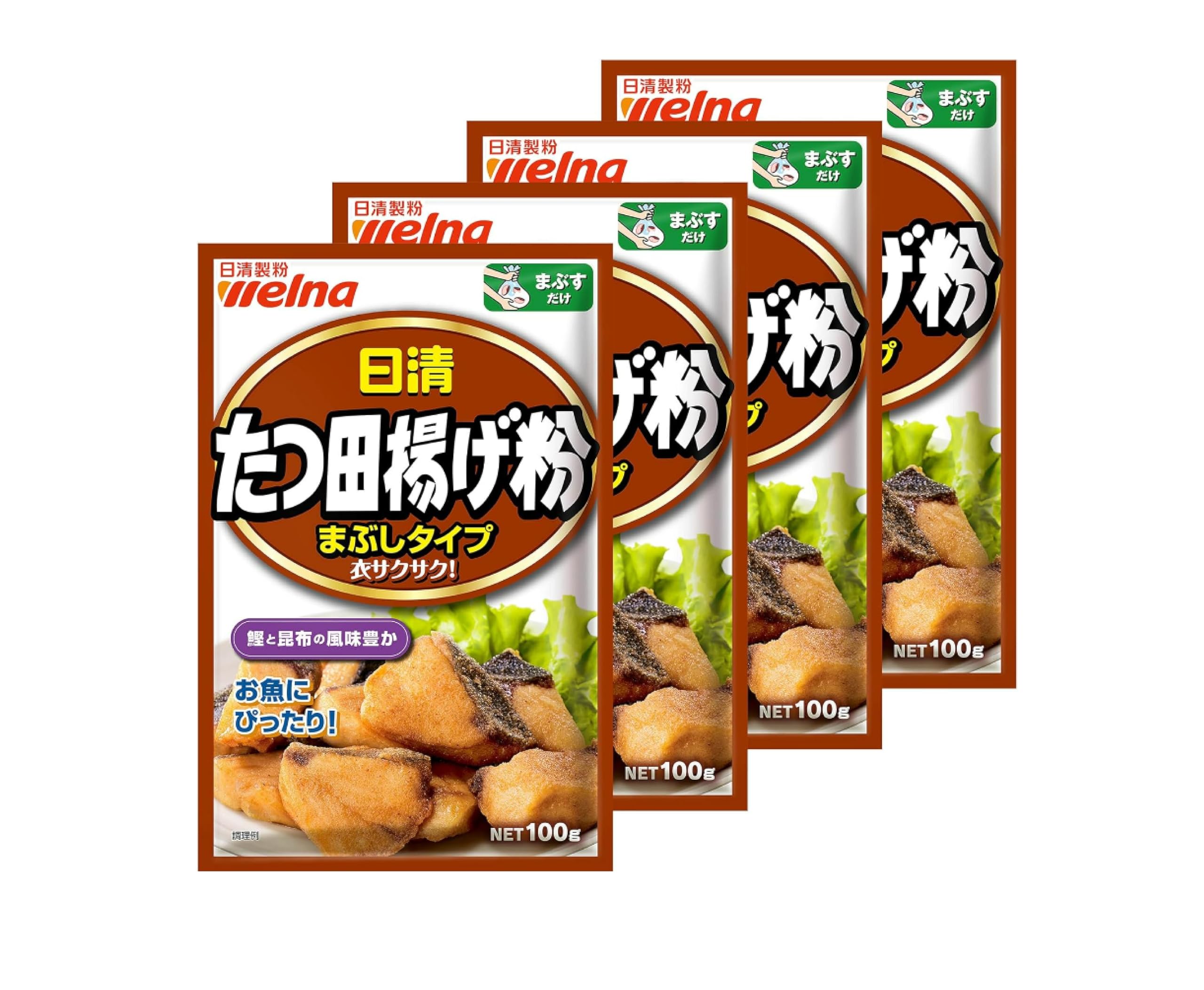 日清 たつ田揚げ粉 まぶしタイプ(100g×48セット)[から揚げ粉] Amazon.co.jp: 日清製粉ウェルナ たつ田揚げ粉 まぶしタイプ 100g×4個