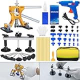 Car Dent Puller Kit, 56PCS Paintless Dent Removal Tools, Car Dent Repair Kit Adjustable Dent Lifter,Bridge Puller, Dent Remover Tool for Car Auto SUV Hail Damage DIY Repair