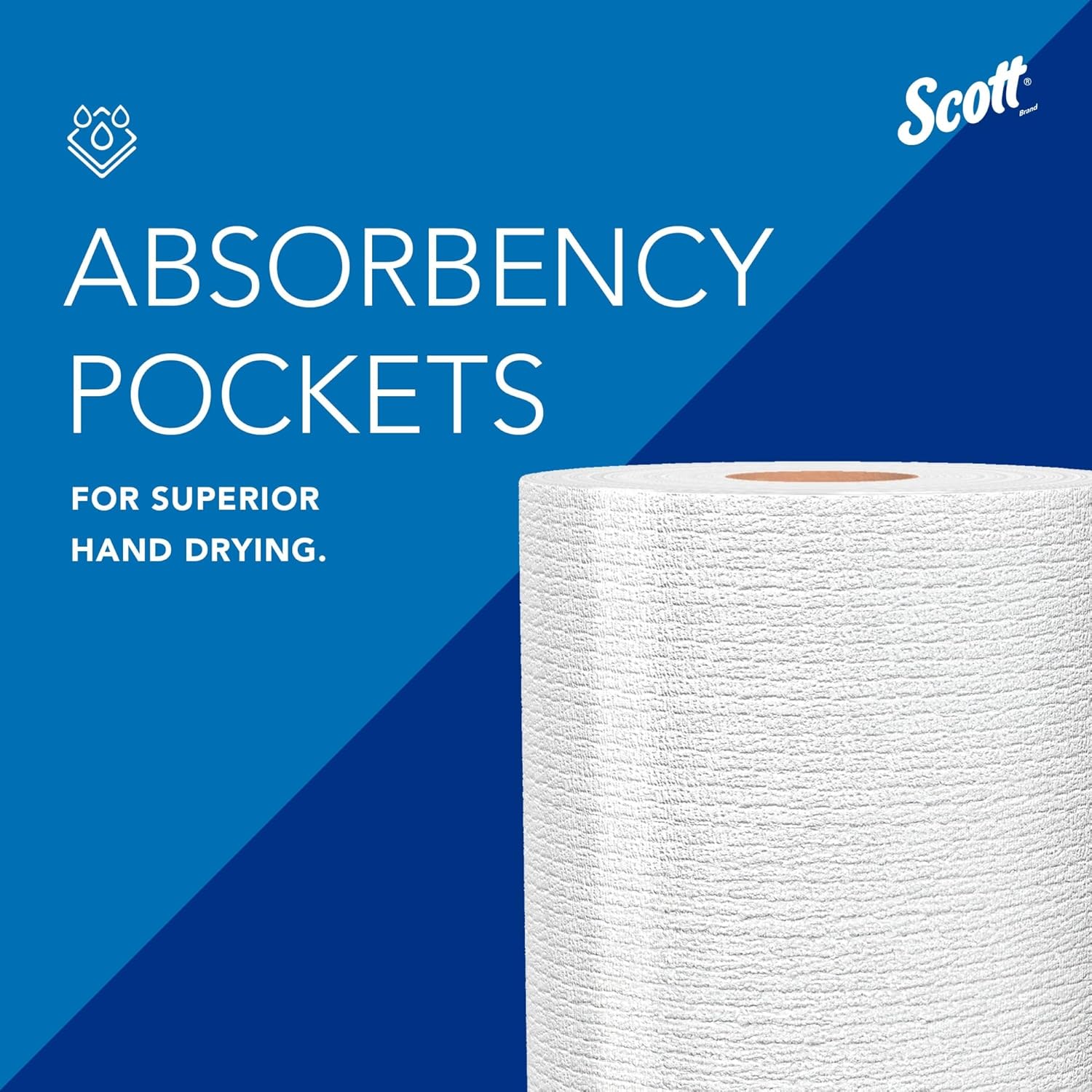 Scott 41482 Kitchen Roll Towels, 11" x 8-25/32", White (Pack of 20)