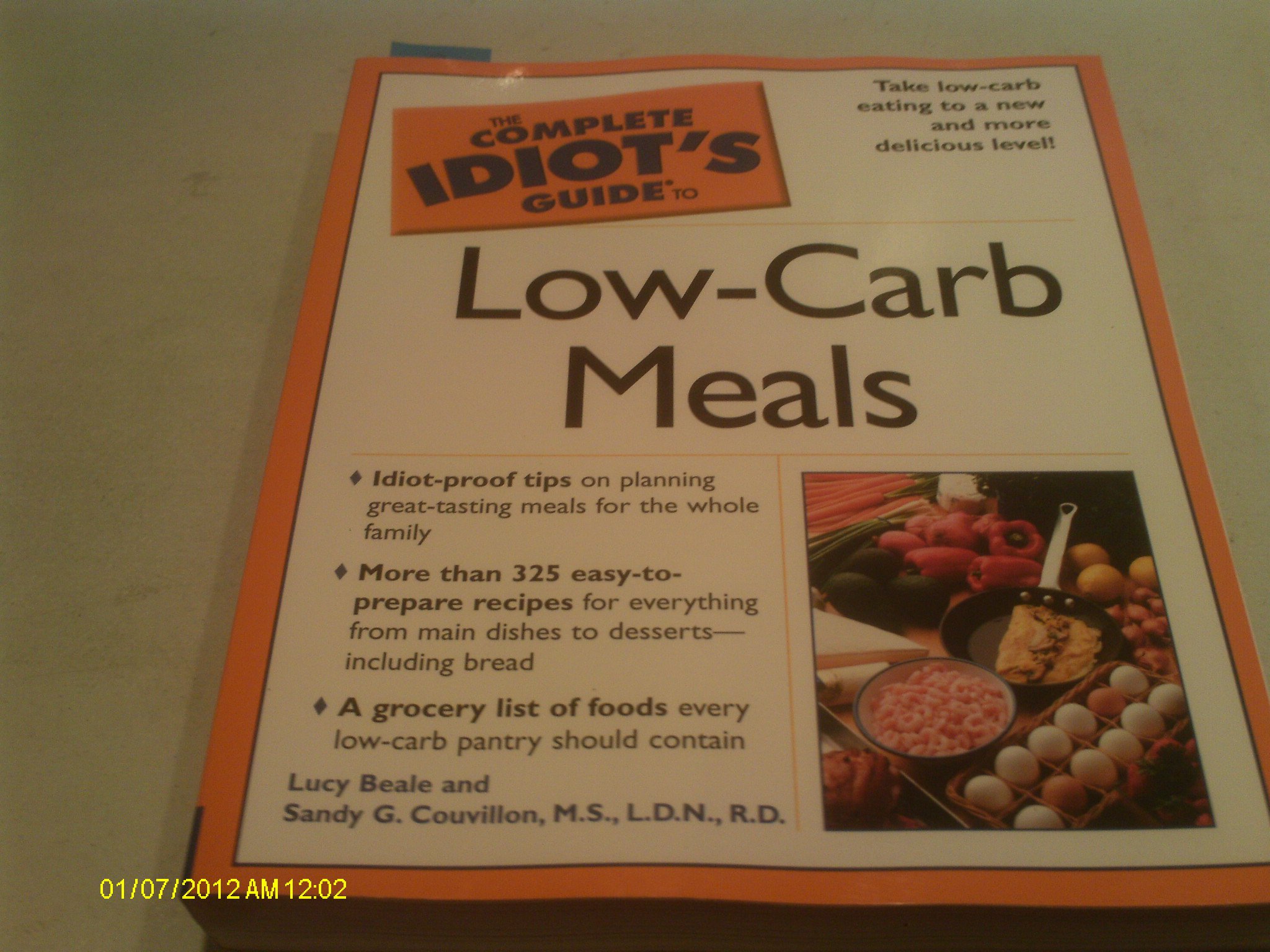 Buy The Complete Idiot's Guide to Low-Carb Meals — BookShops.in