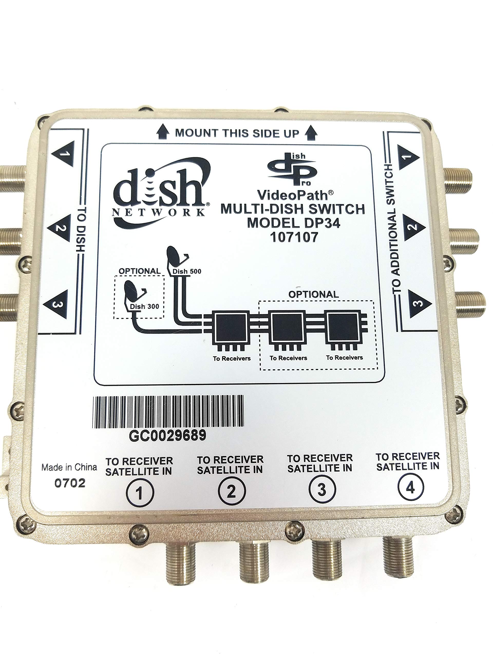 Dish Network Dish Pro videoPath Multi-Dish SWITCH DP34