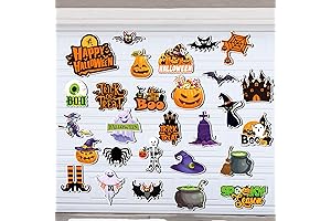 Glow-in-the-Dark Halloween Magnets: Spooky Decorations for Your Car
