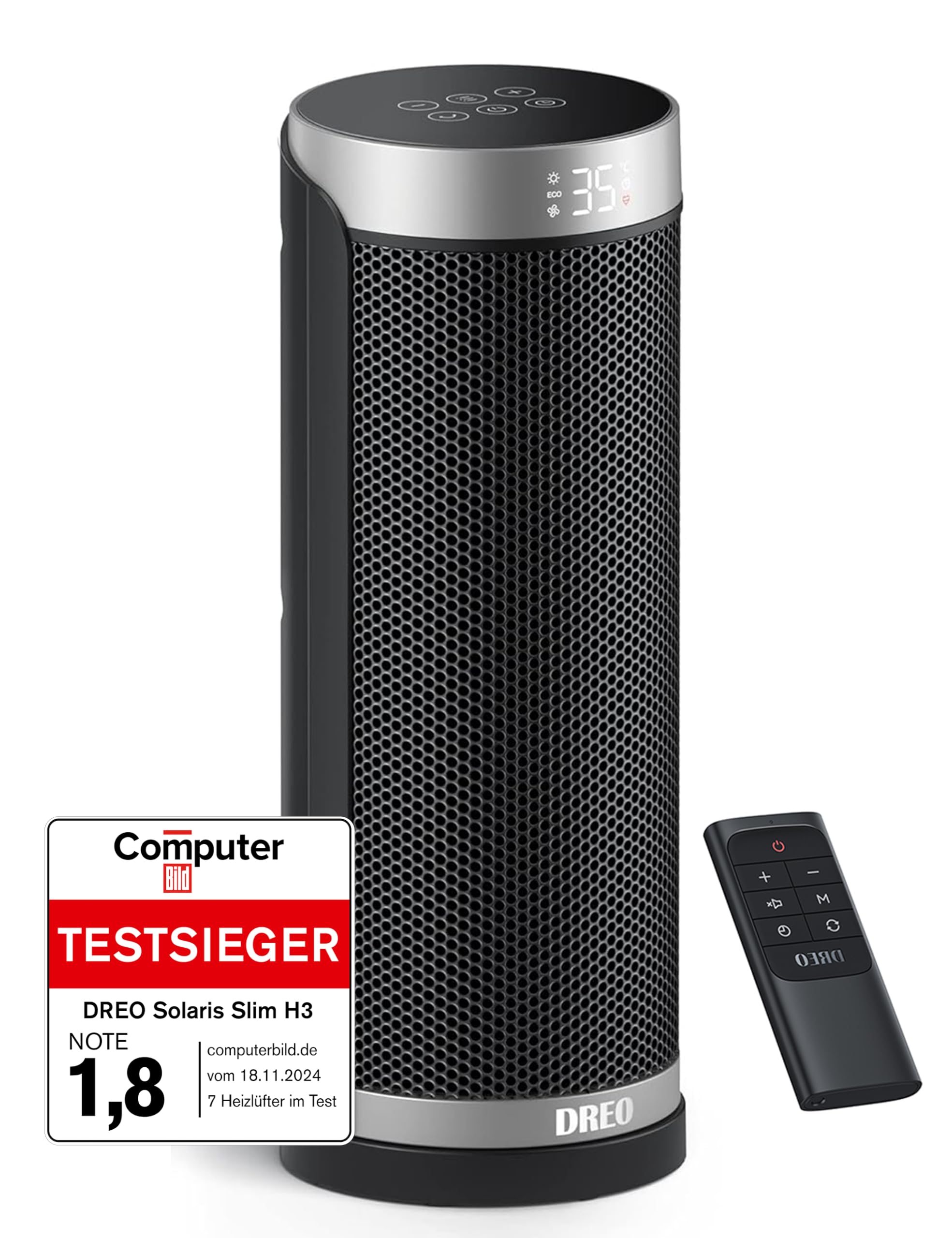 Dreo Heizlüfter Solaris Slim H3