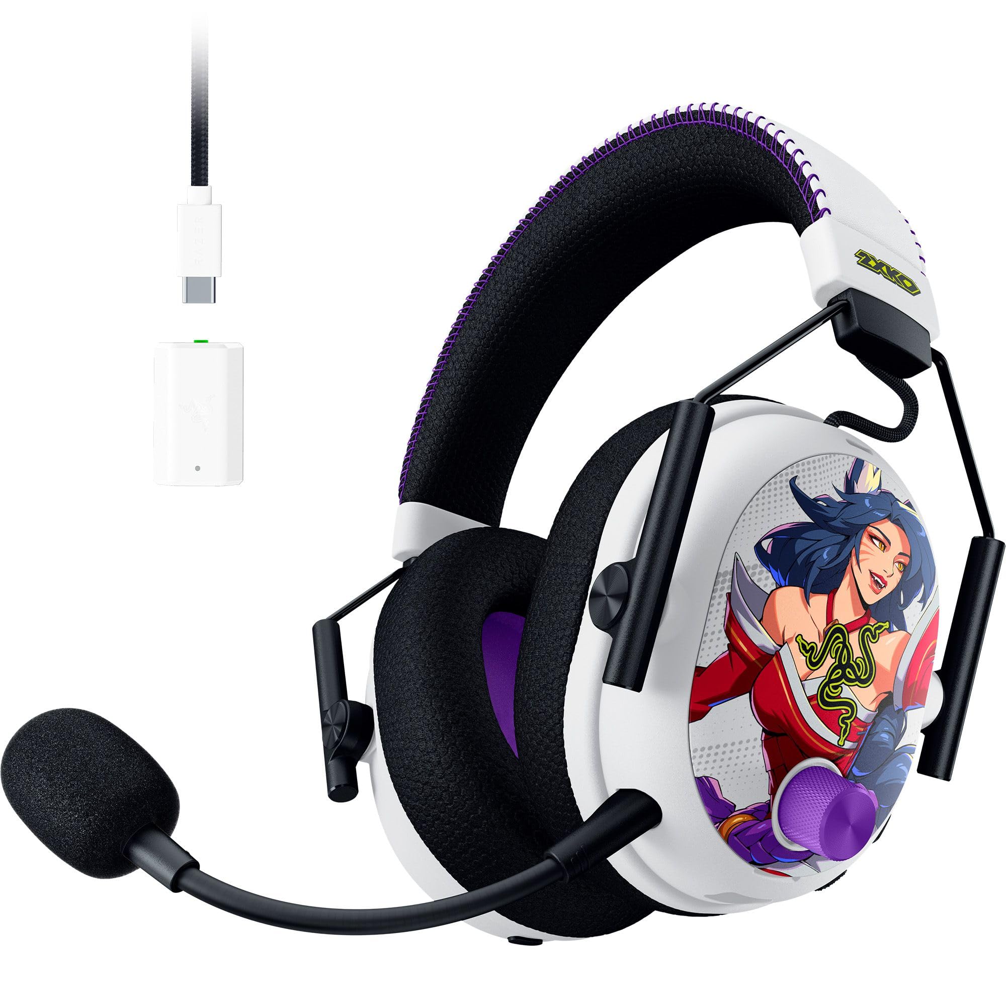 RAZER BLACKSHARK V3 PRO ホワイトエディション Razer BlackShark V3 Pro Wireless Gaming Headset - White - us