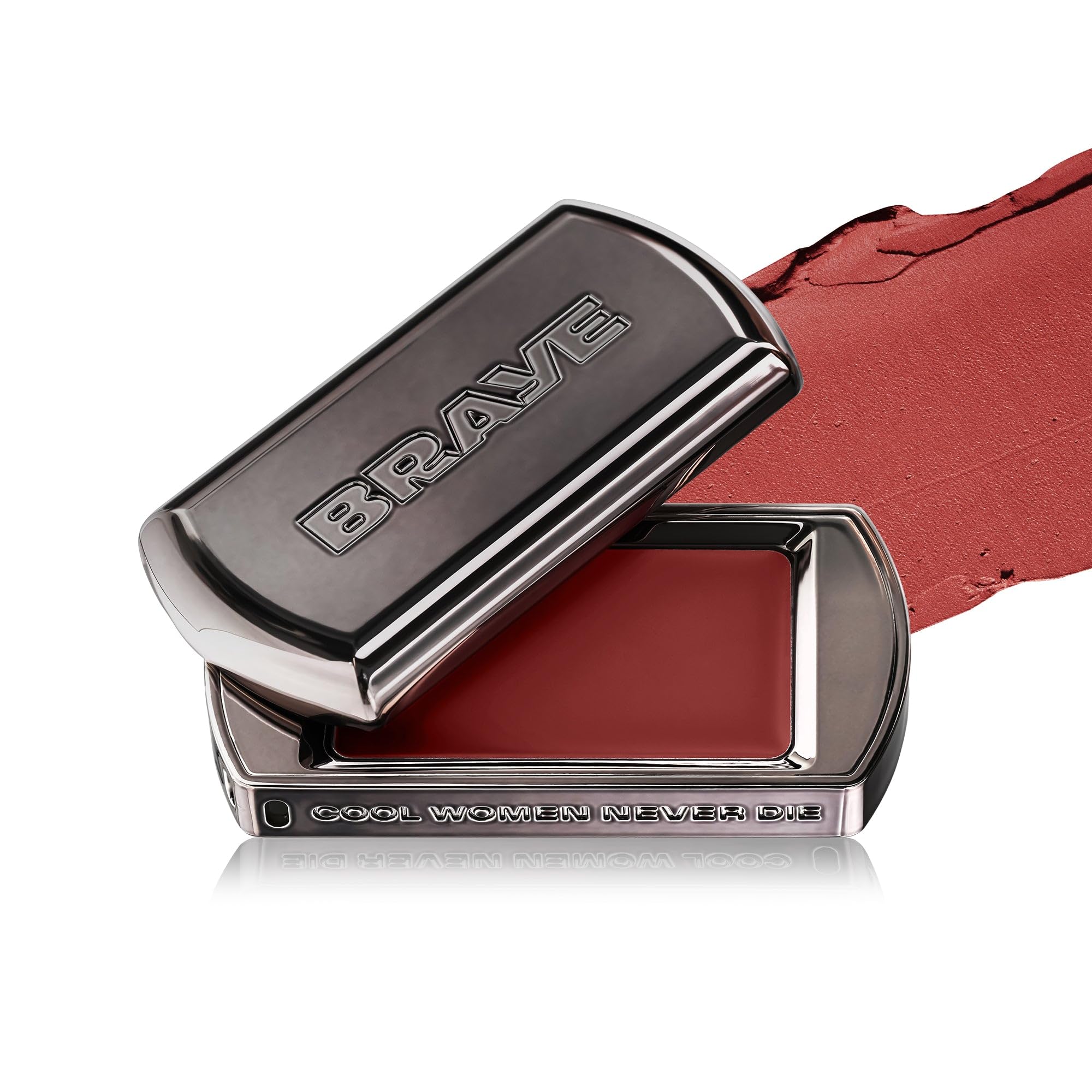 BRAYE LIPSLEEK BLUR | Blush for Cheeks & Lips, Korean Makeup Blush, Cool Lip and Cheek Balm, Vegan Cream, Lightweight w/Blendable & Buildable Makeup, Natural Look 03 WORTHY 0.08oz