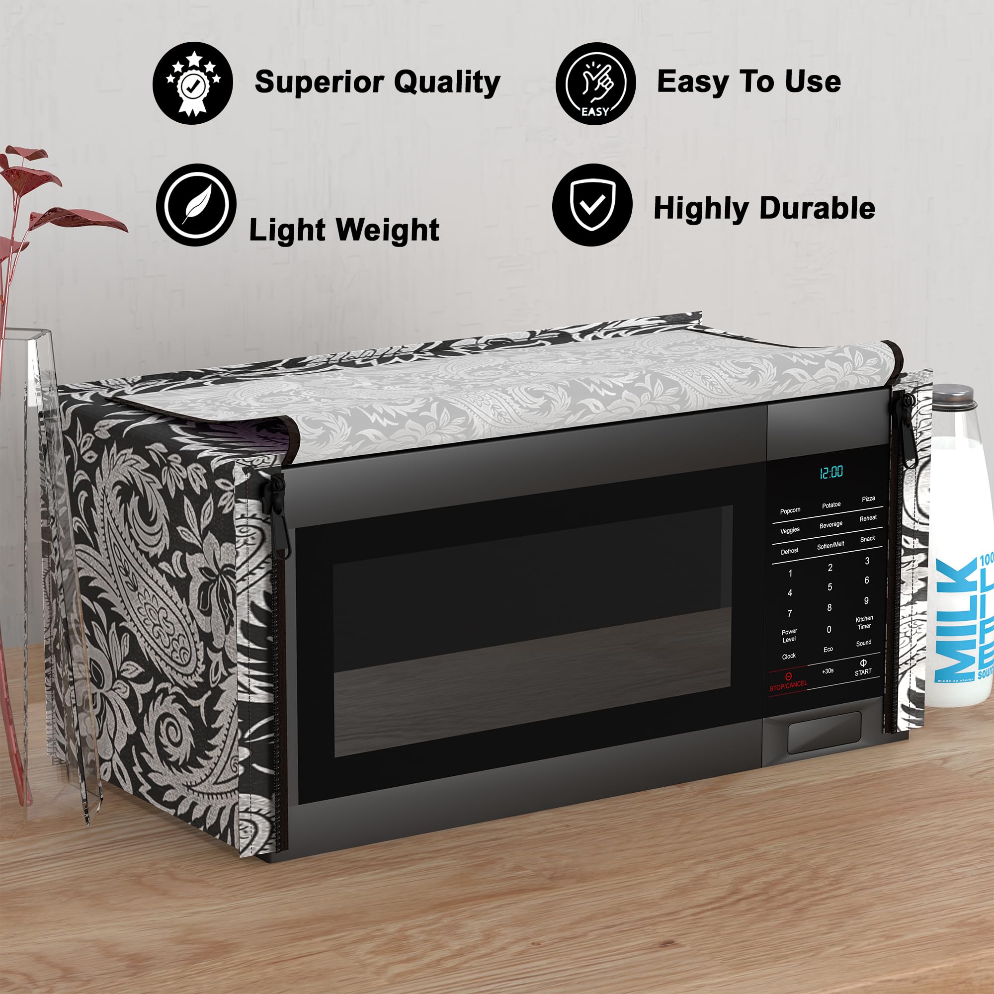Microwave Cover - Dustproof & Stylish -6