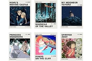 Ouroboros Art & Design - Studio Ghibli Anime Posters - Hayao Miyazaki