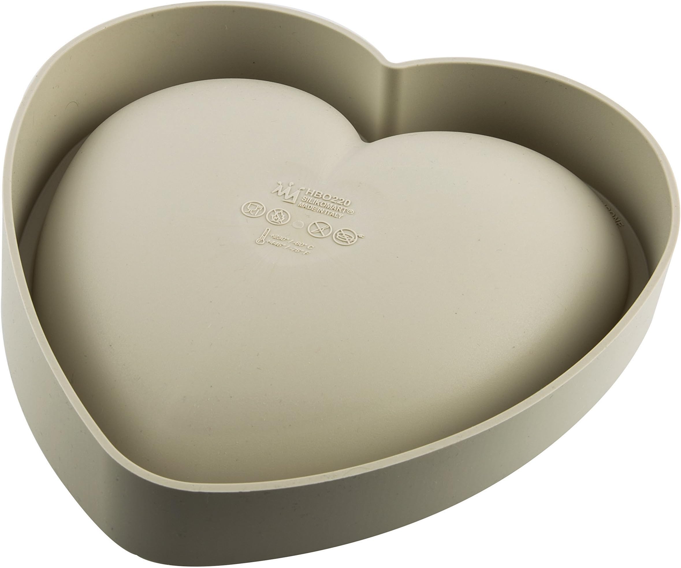2er Set Herz Backformen Aus Silikon - 25,5cm & 17cm Für Kuchen & Desserts