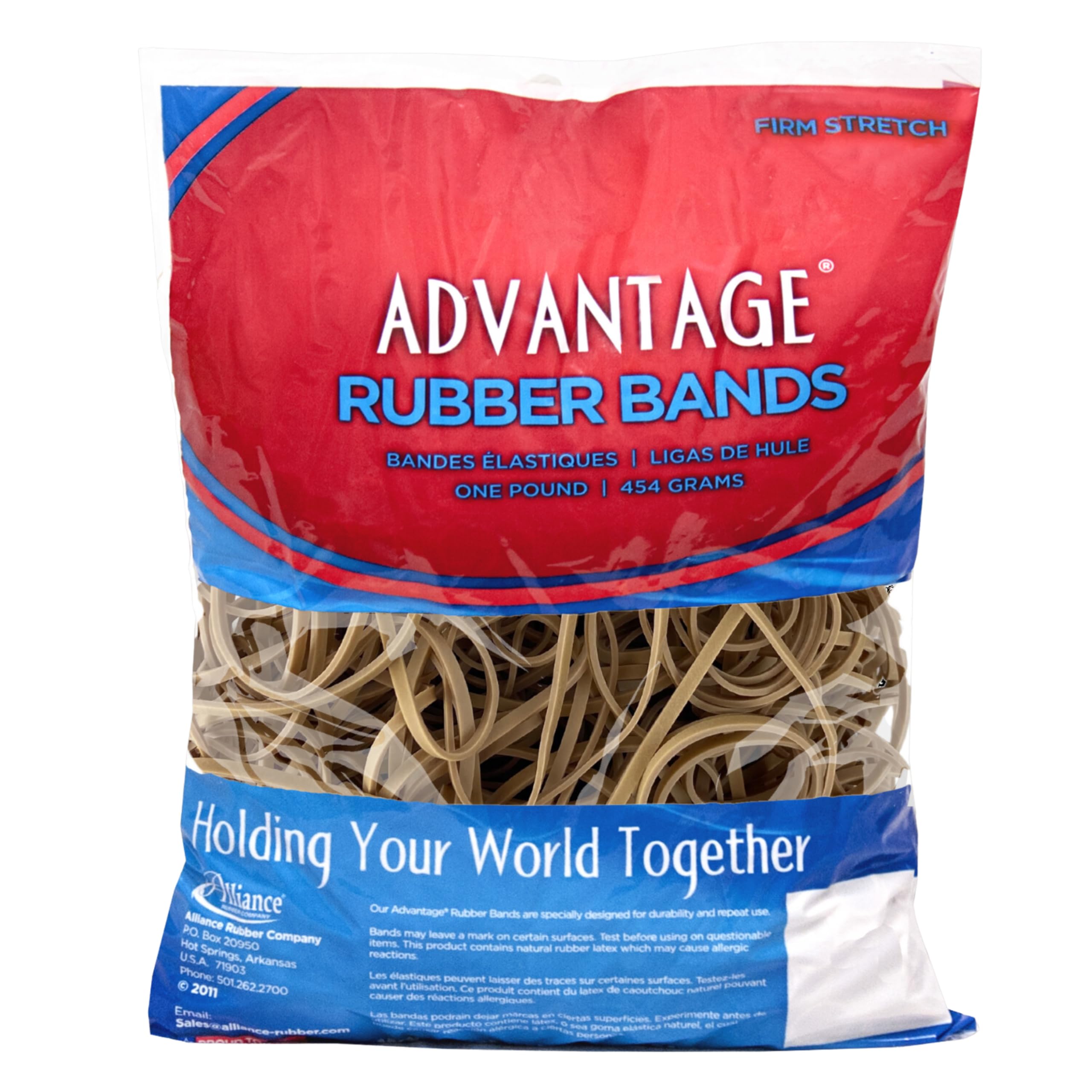 Amazon.com : Alliance Advantage Rubber Bands, Size #117B (7
