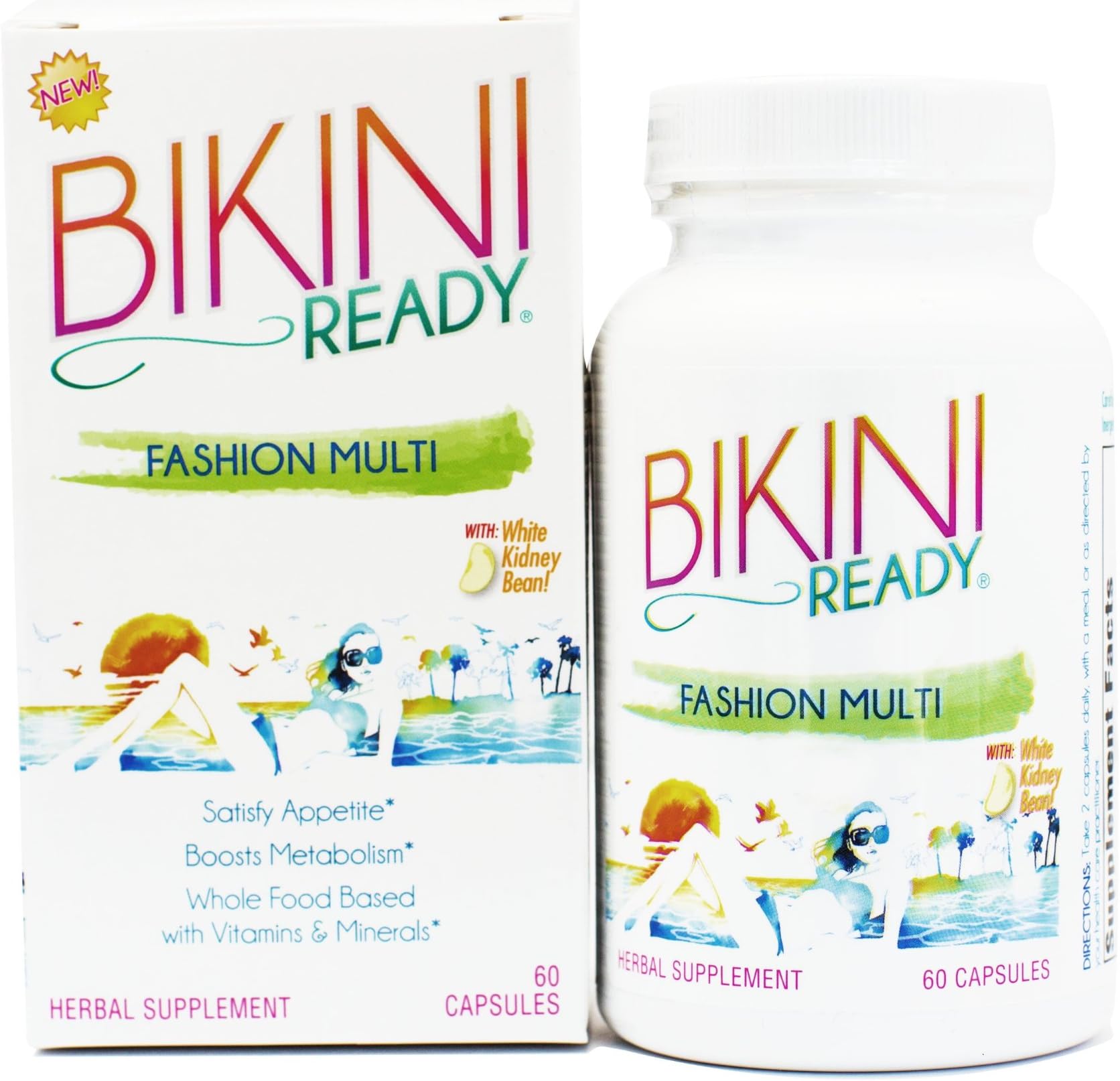 Bikini Ready Fashion Multivitamin, 60 Count